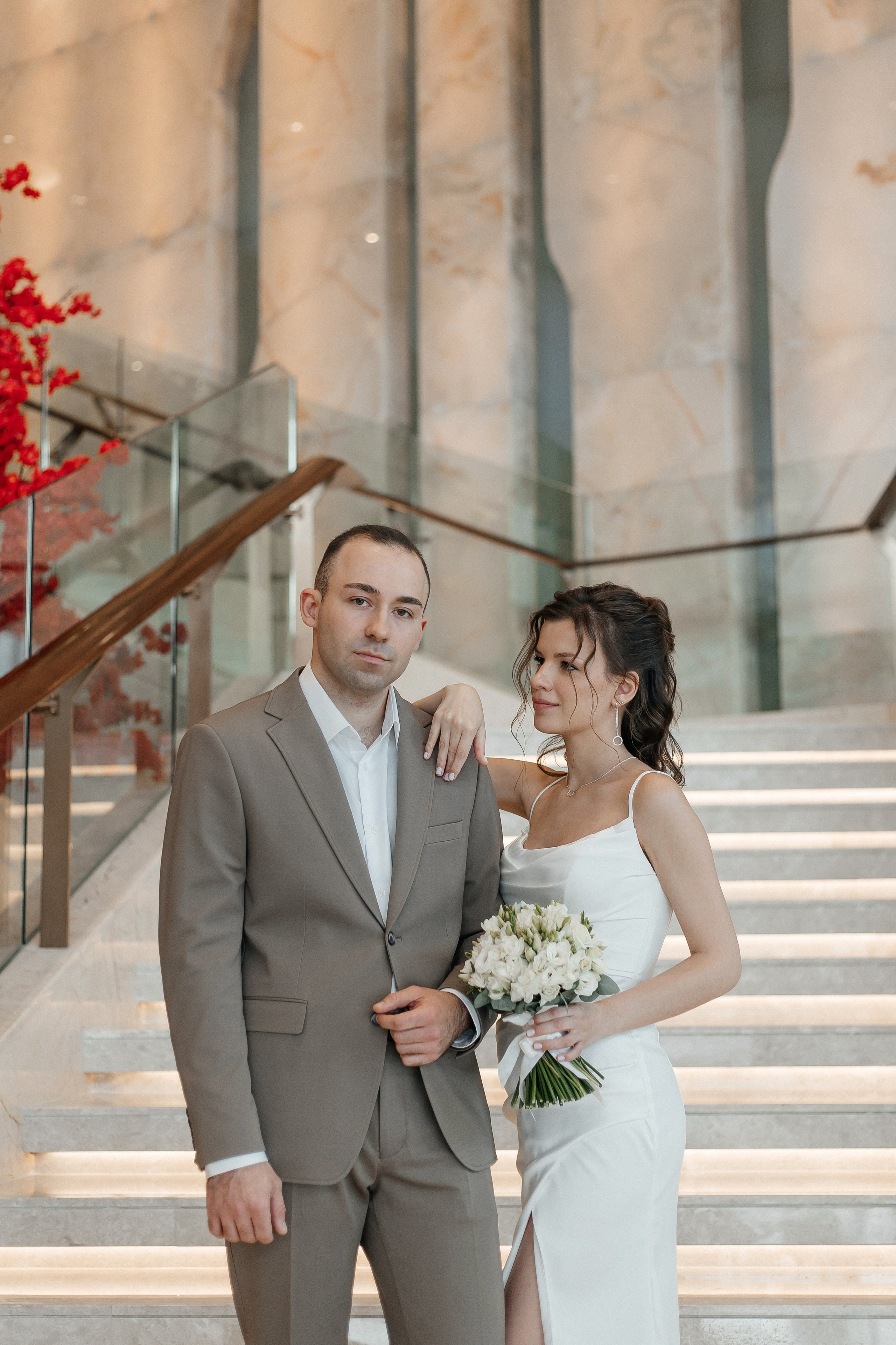 Свадебная фотосессия в отеле Soluxe Hotel Moscow