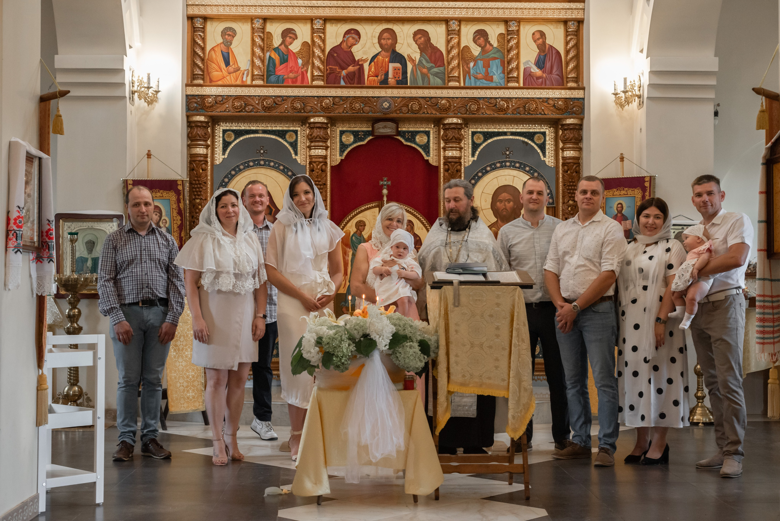 Крещение Вивеи. Фотограф Крещения и Венчания. Минск и другие города. Почтенная Наташа