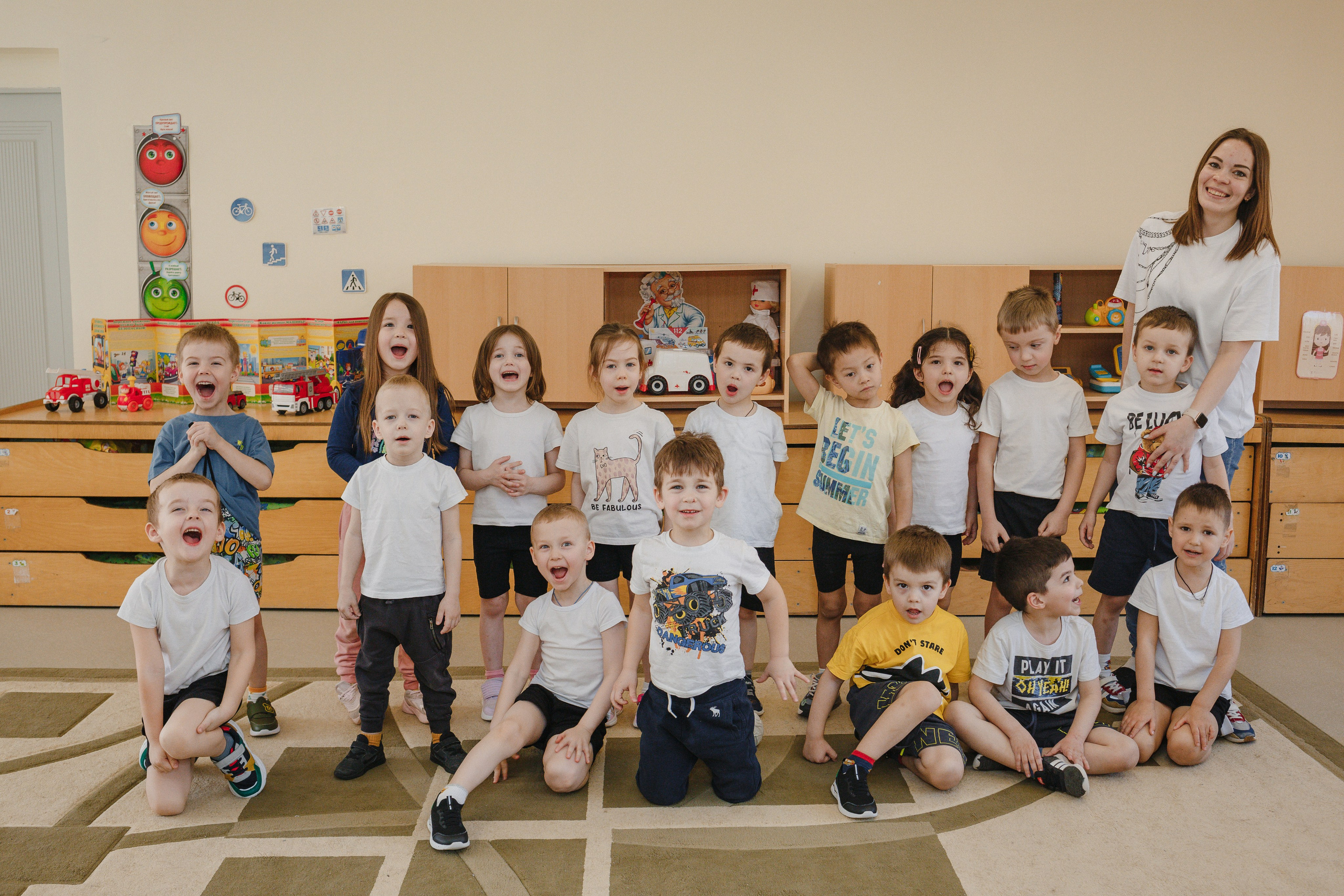 Съемка в садике. Семейный фотограф Николаева Ольга