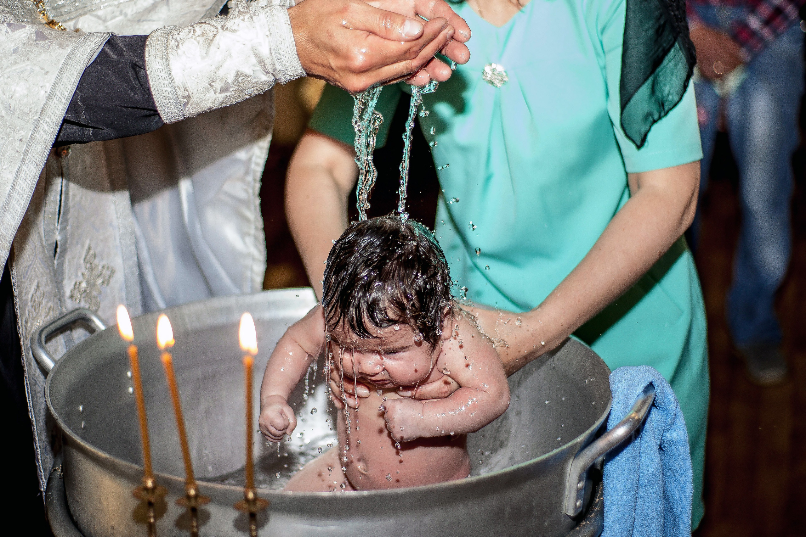 Крещение в храме Александра Невского (Петропавловск-Камчатский, июль 2017). Репортажная съемка в Москве и области. Анималистика