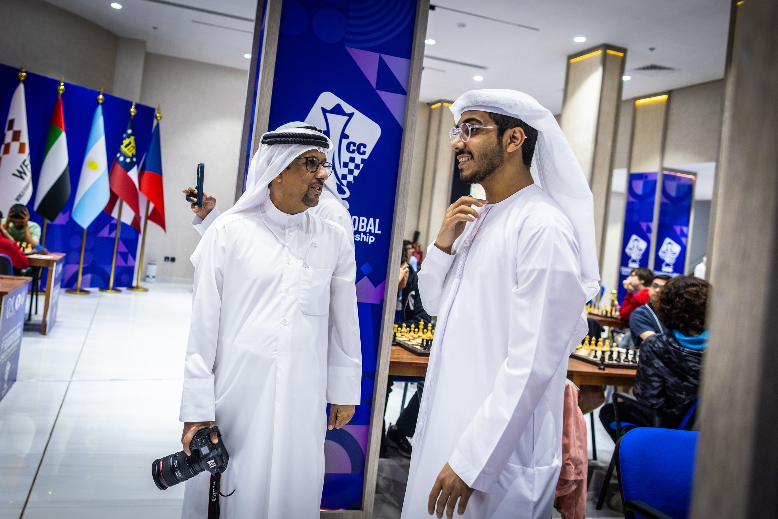 2025.08.29 1st. FUJAIRAH GLOBAL Chess Championship — Round6. Фотограф Анна Штурман (репортажная съёмка любых событий и мероприятий) Anna Shtourman photographer