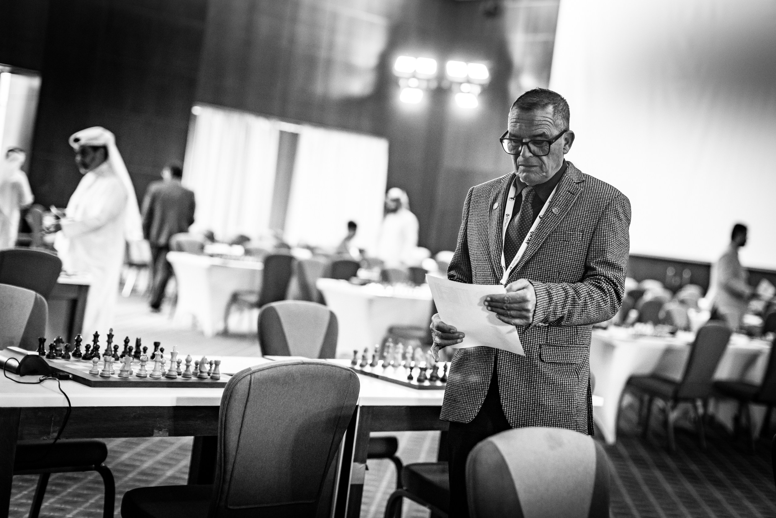 2024.12.04 Qatar Masters Open 2024 — Round2. Фотограф Анна Штурман (репортажная съёмка любых событий и мероприятий) Anna Shtourman photographer