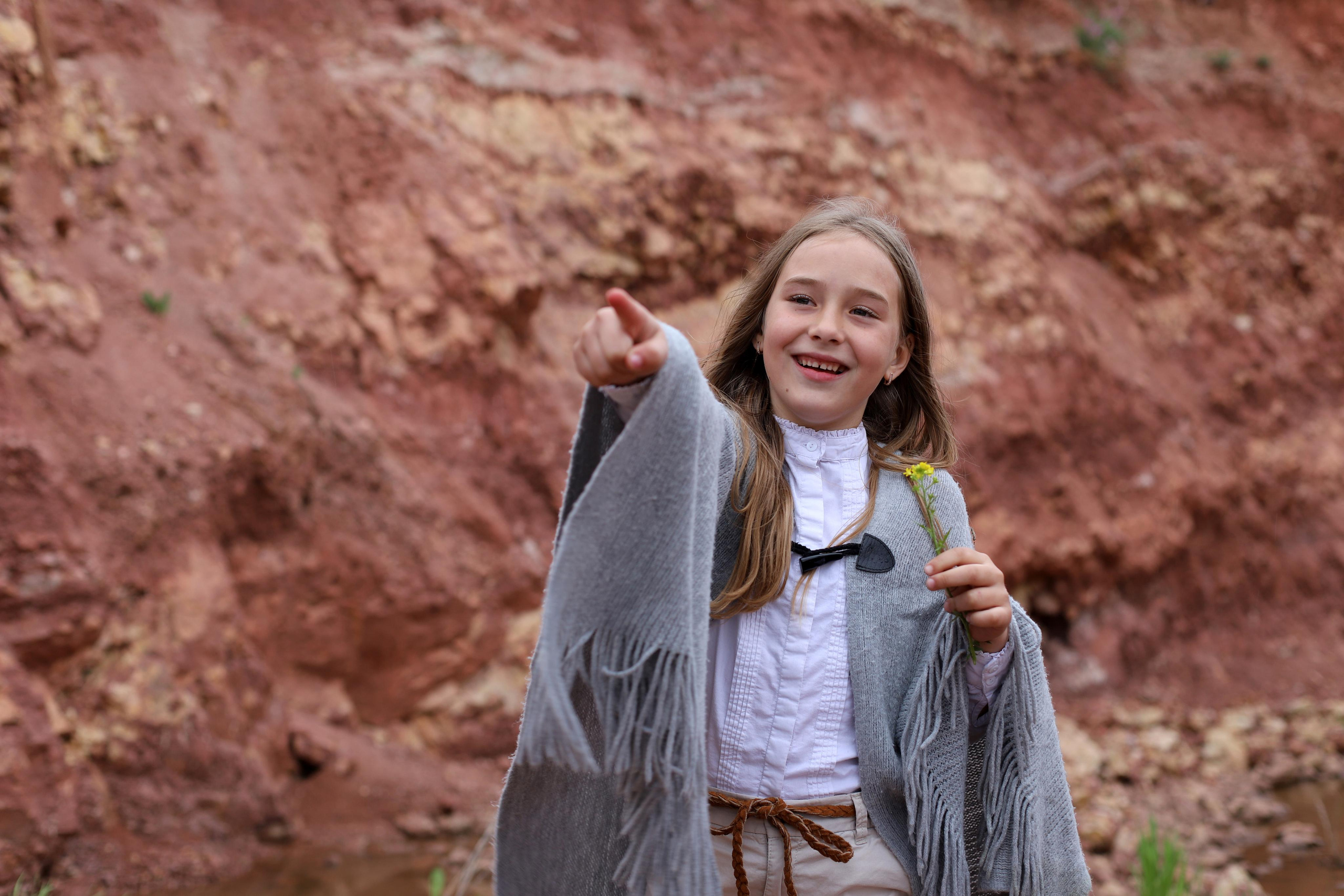 Лиза в карьере. Семейный и детский фотограф в Красноярске Анна Шори