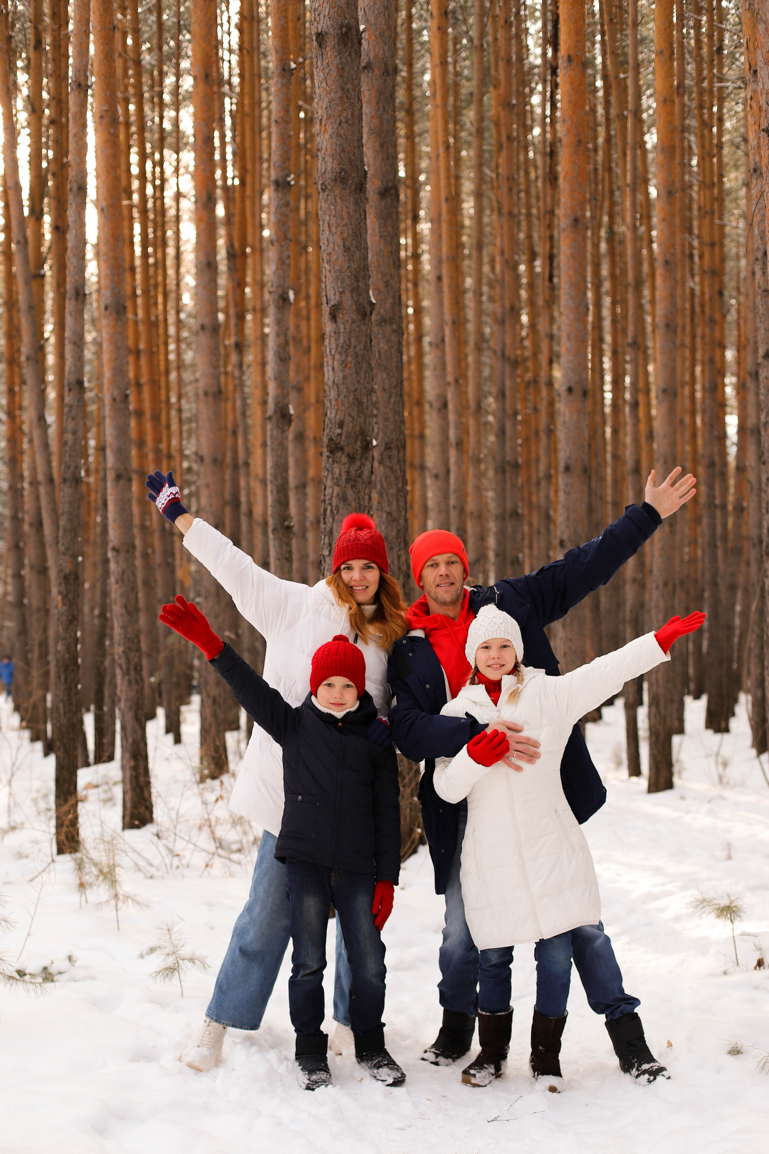 В сосновом лесу. Семейный и детский фотограф в Красноярске Анна Шори