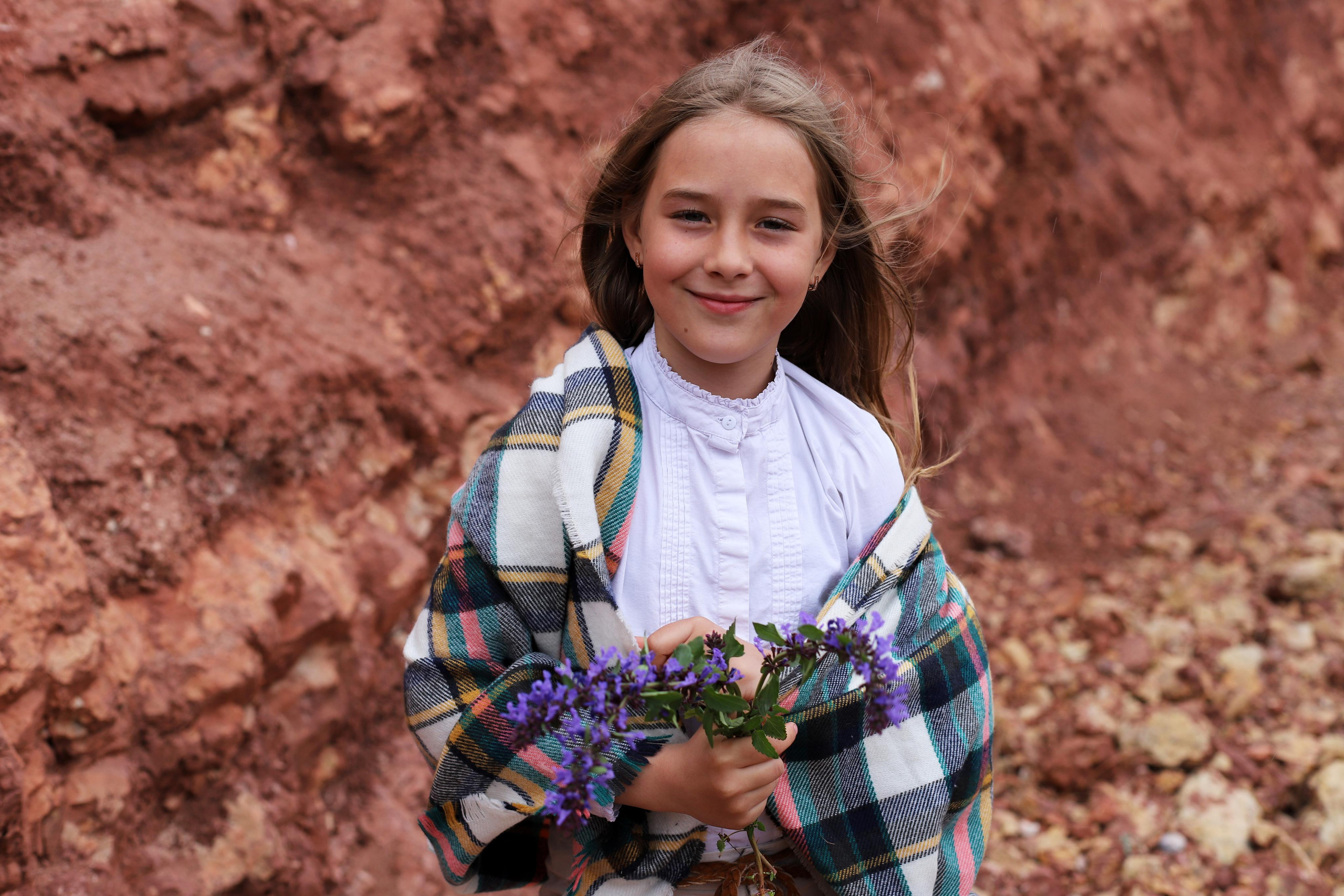 Лиза в карьере. Семейный и детский фотограф в Красноярске Анна Шори