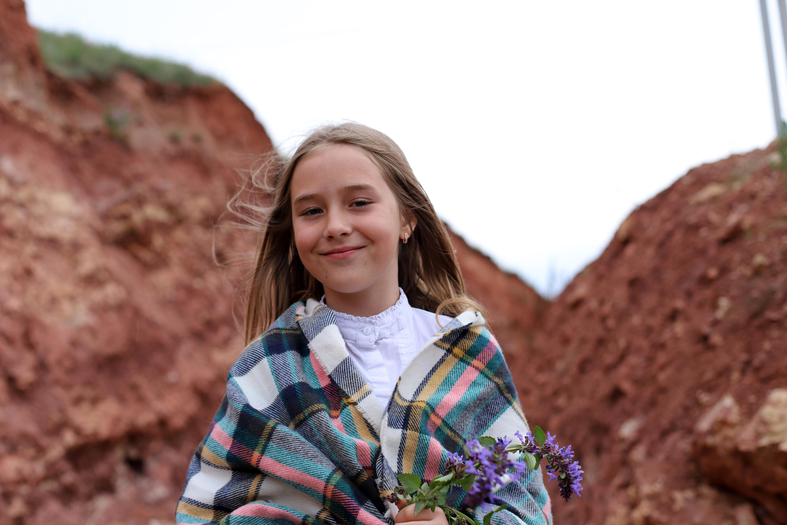 Лиза в карьере. Семейный и детский фотограф в Красноярске Анна Шори