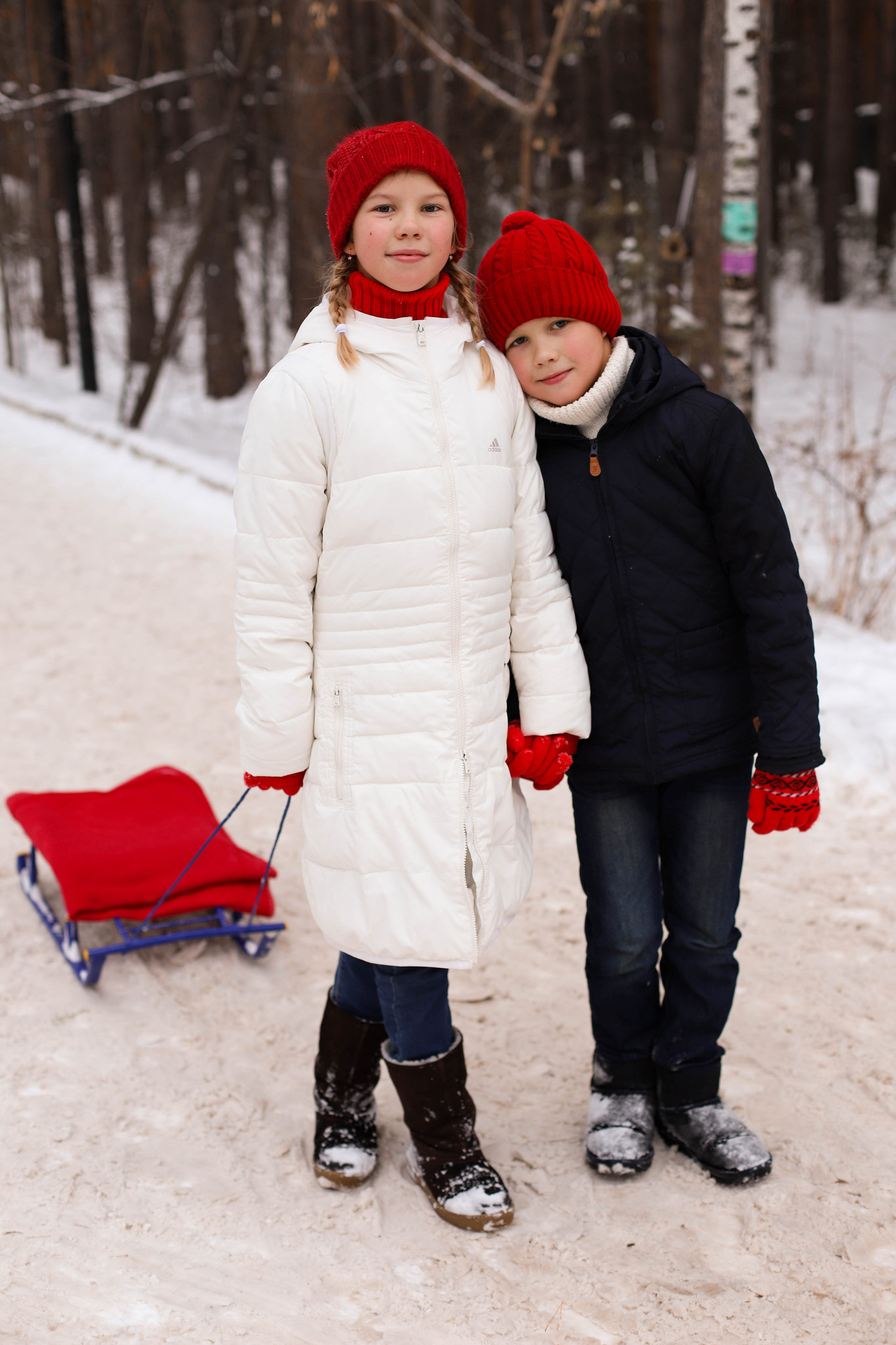 В сосновом лесу. Семейный и детский фотограф в Красноярске Анна Шори