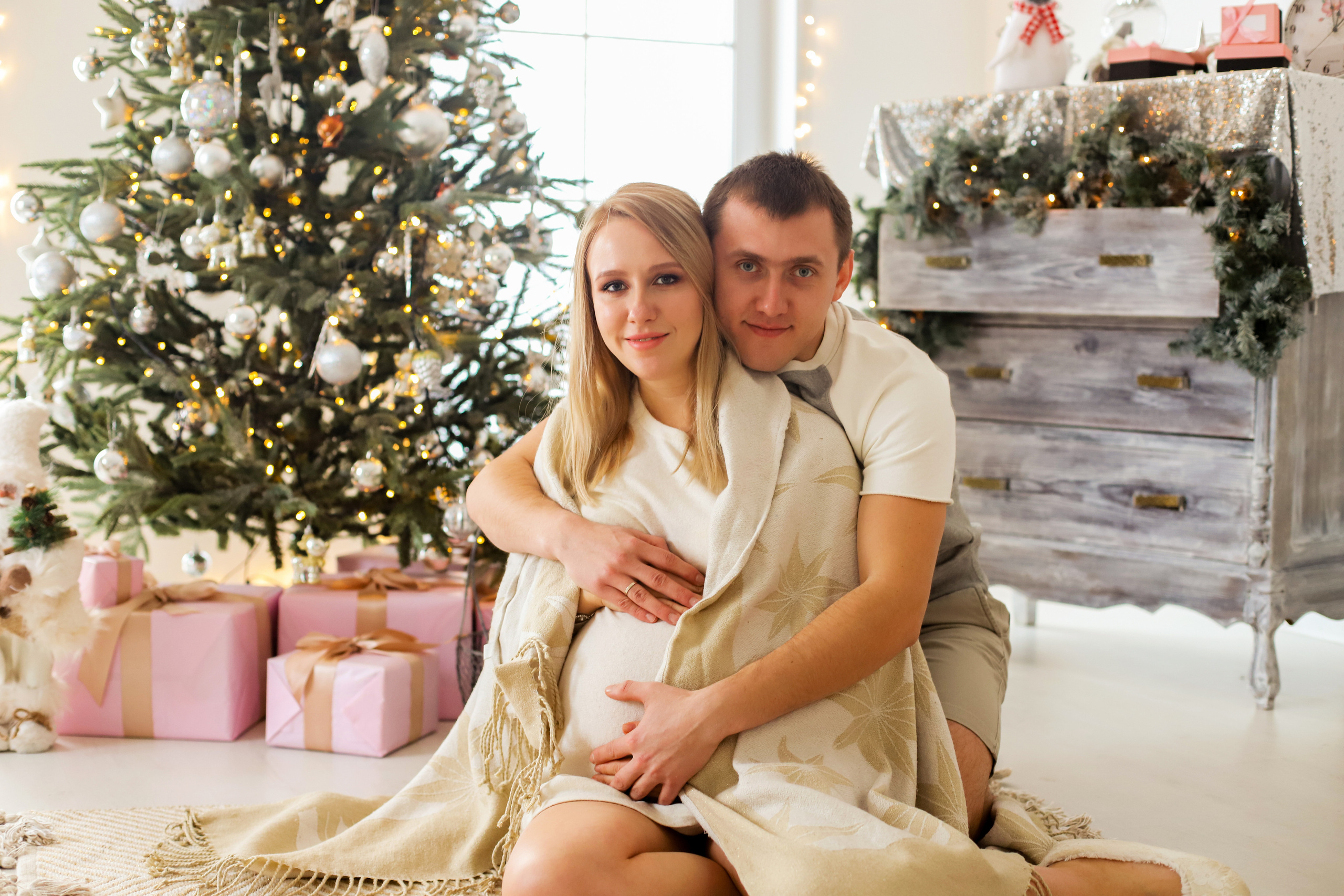 Рождественское ожидание чуда. Семейный и детский фотограф в Красноярске Анна Шори