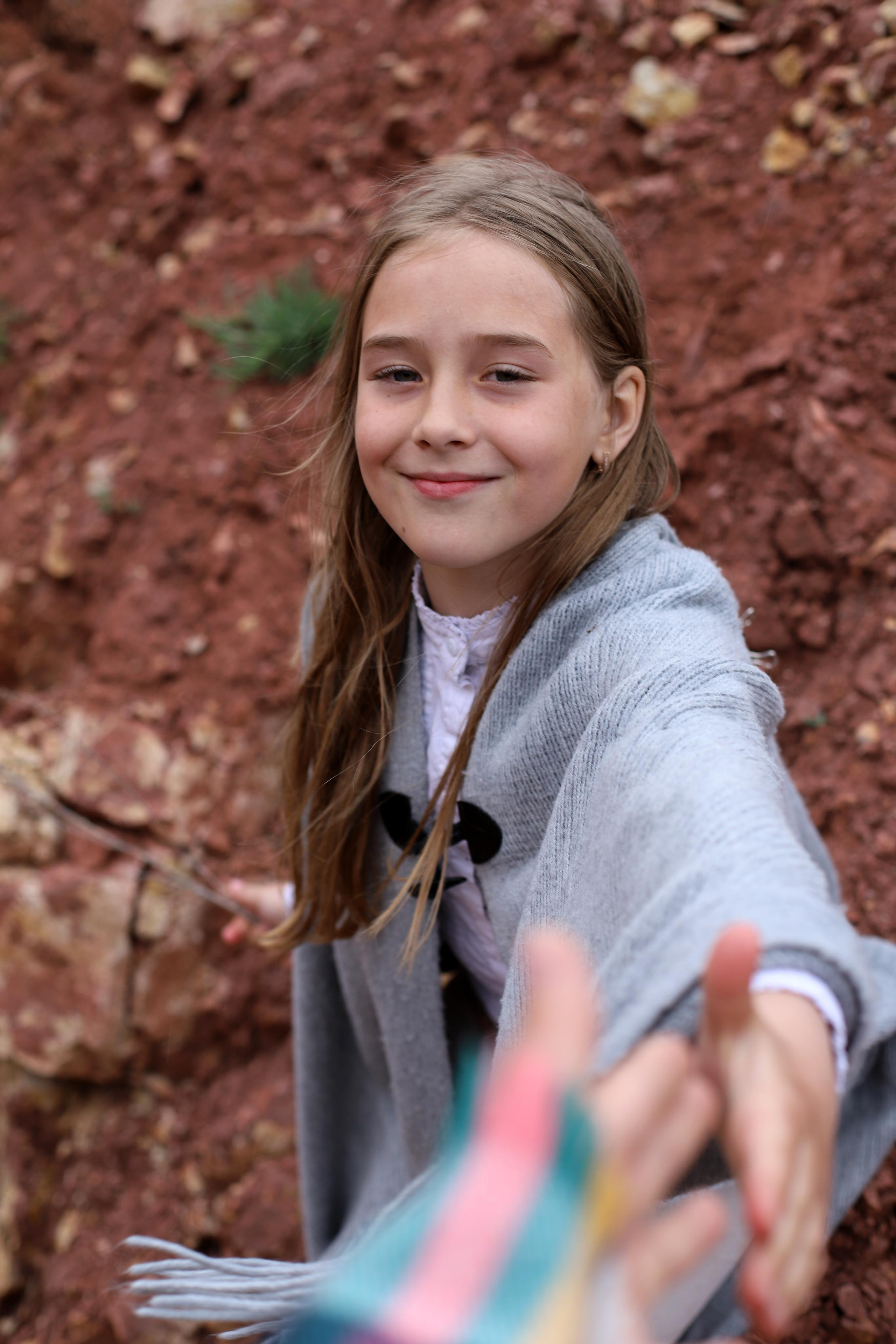 Лиза в карьере. Семейный и детский фотограф в Красноярске Анна Шори