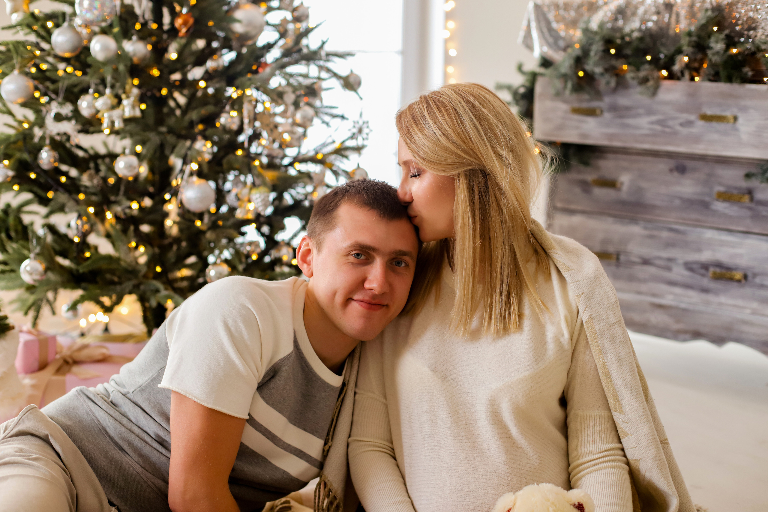 Рождественское ожидание чуда. Семейный и детский фотограф в Красноярске Анна Шори