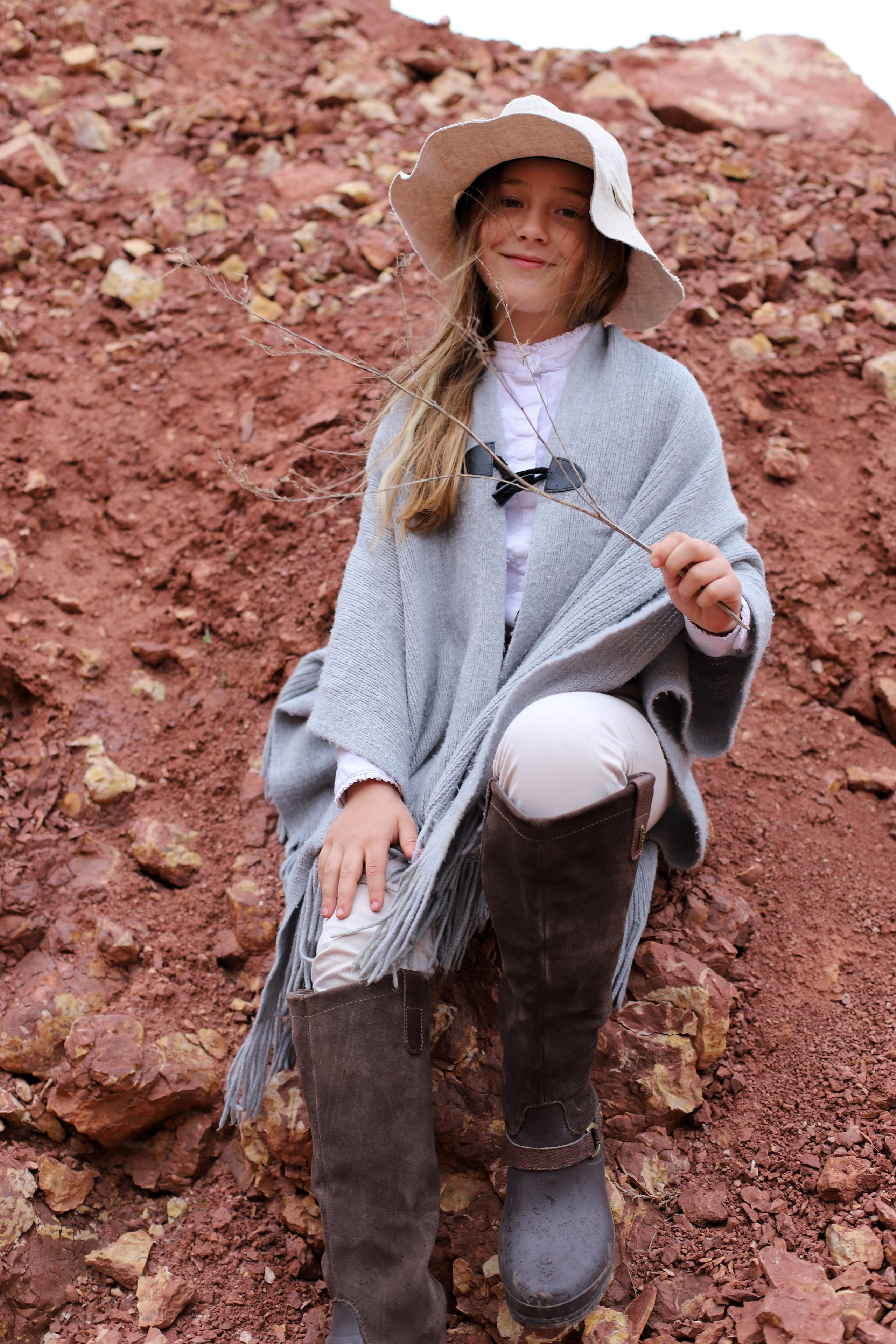 Лиза в карьере. Семейный и детский фотограф в Красноярске Анна Шори