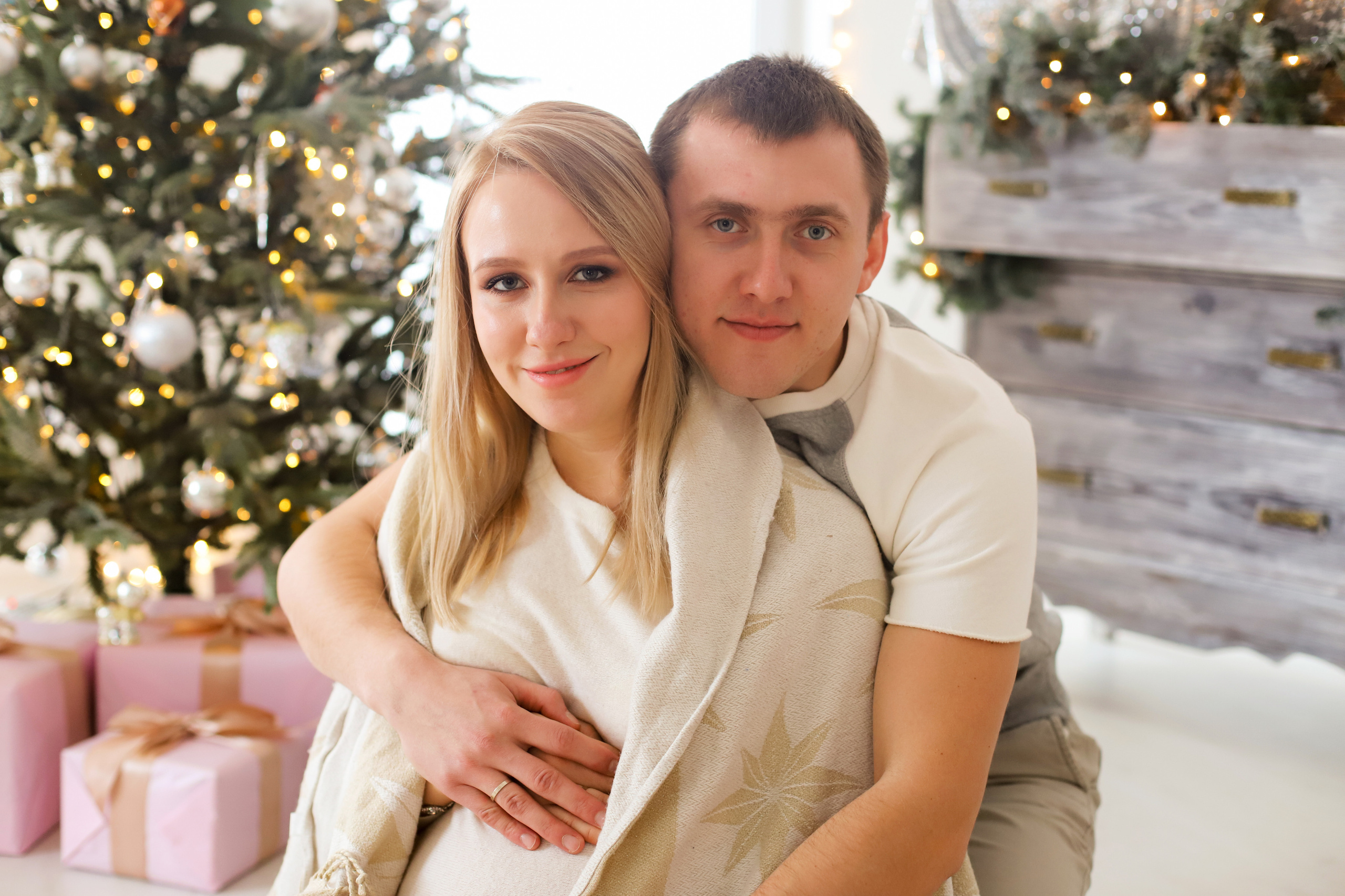 Рождественское ожидание чуда. Семейный и детский фотограф в Красноярске Анна Шори