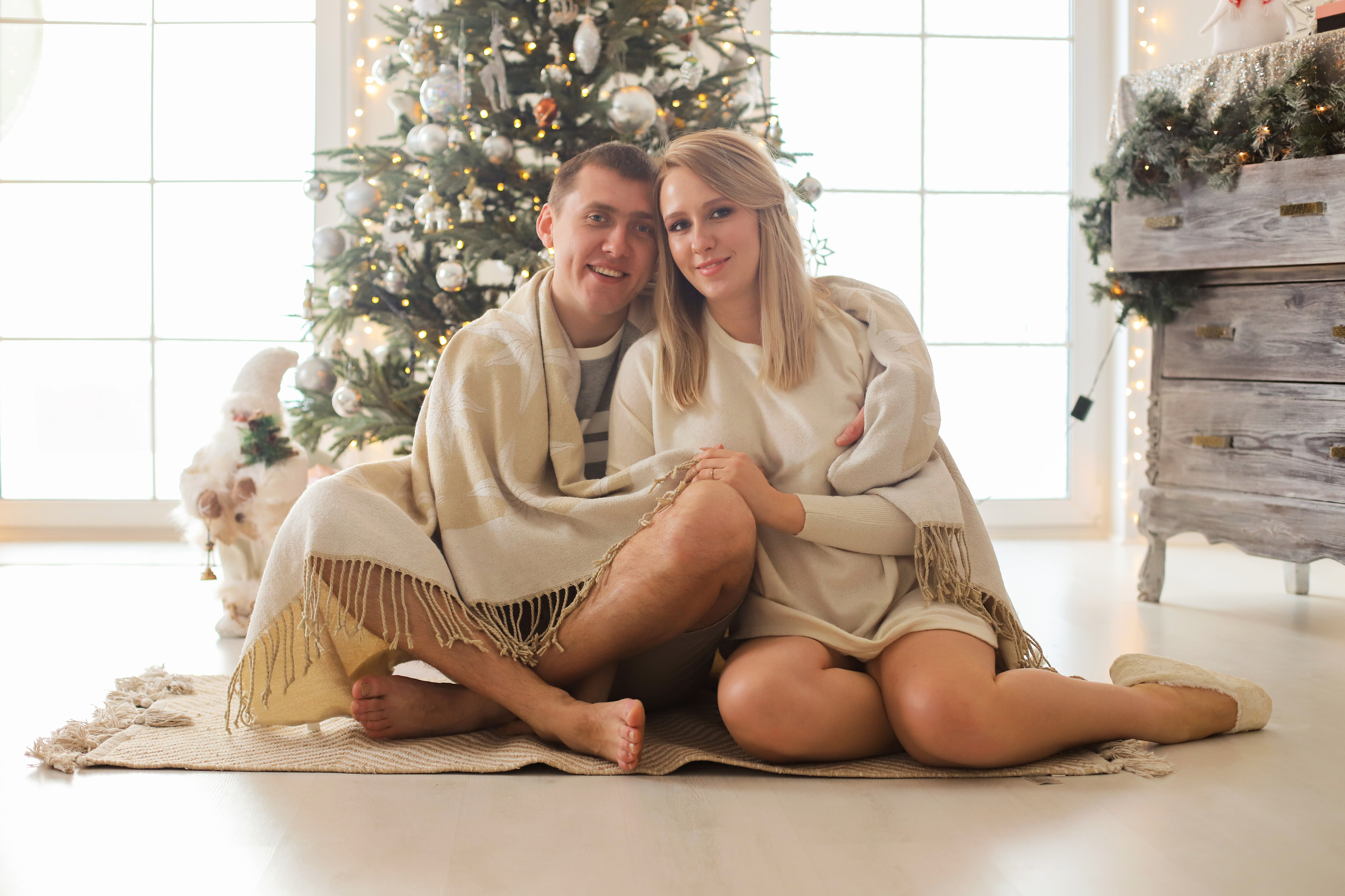 Рождественское ожидание чуда. Семейный и детский фотограф в Красноярске Анна Шори