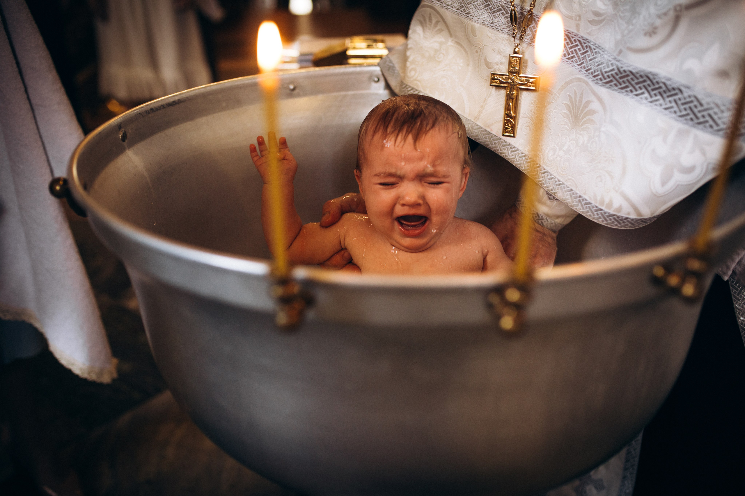 Крещение для Милы и Андрея. Klerout Photographer