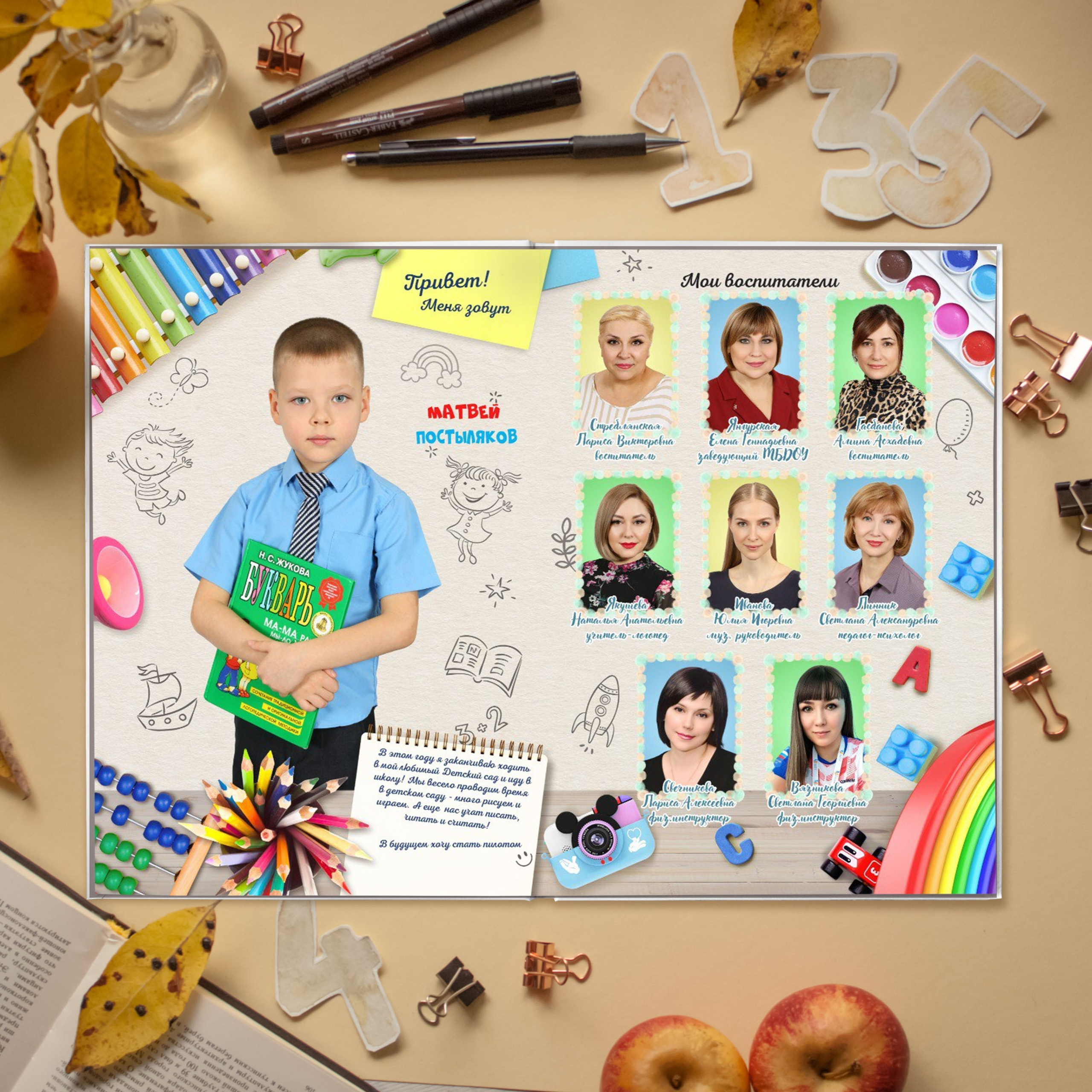 Выпускная книга «Наш выпуск». Выпускные альбомы для детских садов и школ в Норильске
