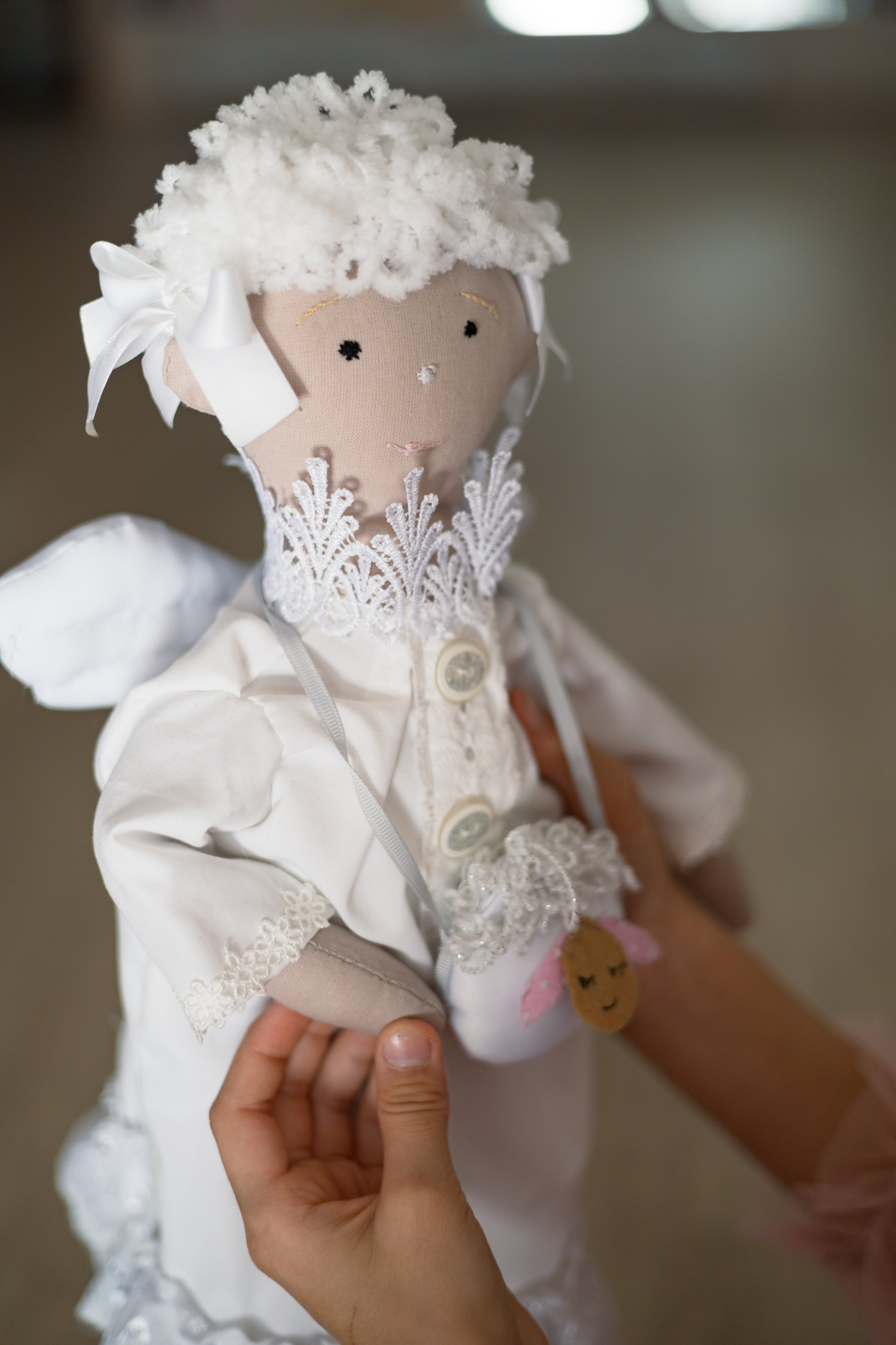 Интерьерная кукла Рождественский Ангел. Школа для девочек во Владивостоке — Само Совершенство