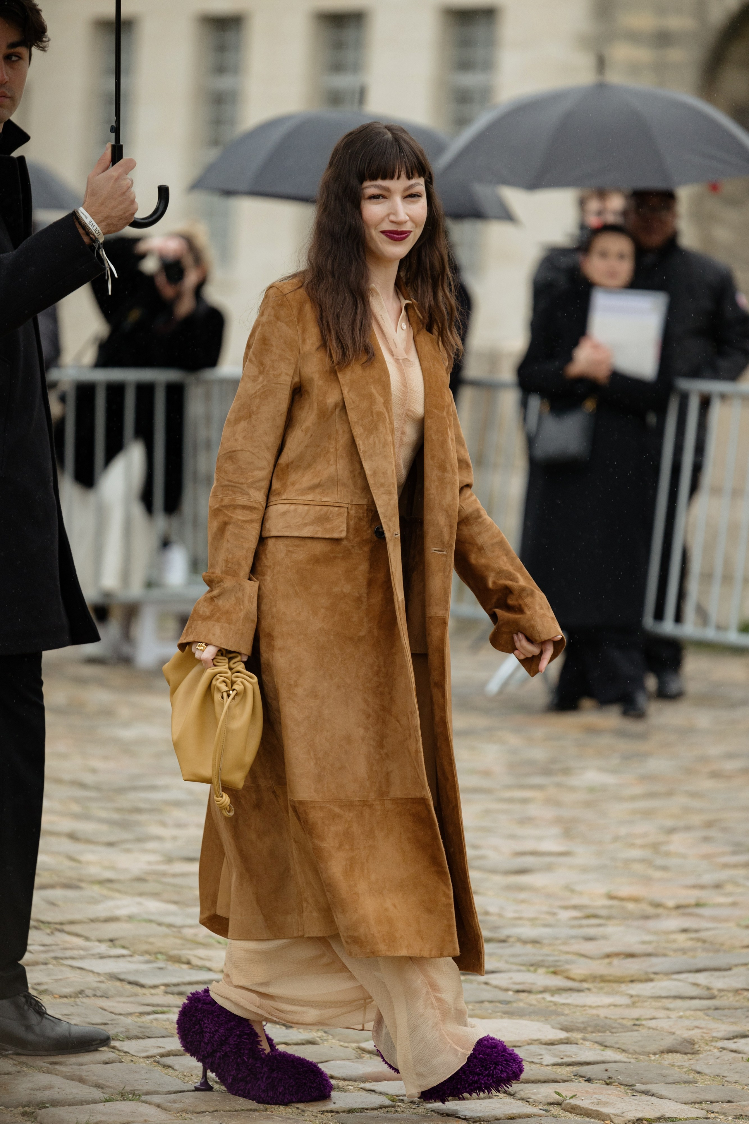 LOEWE PFW WOMENSWEAR FALL-WINTER 24/25. Photographer in Milan Ivan Goncharov