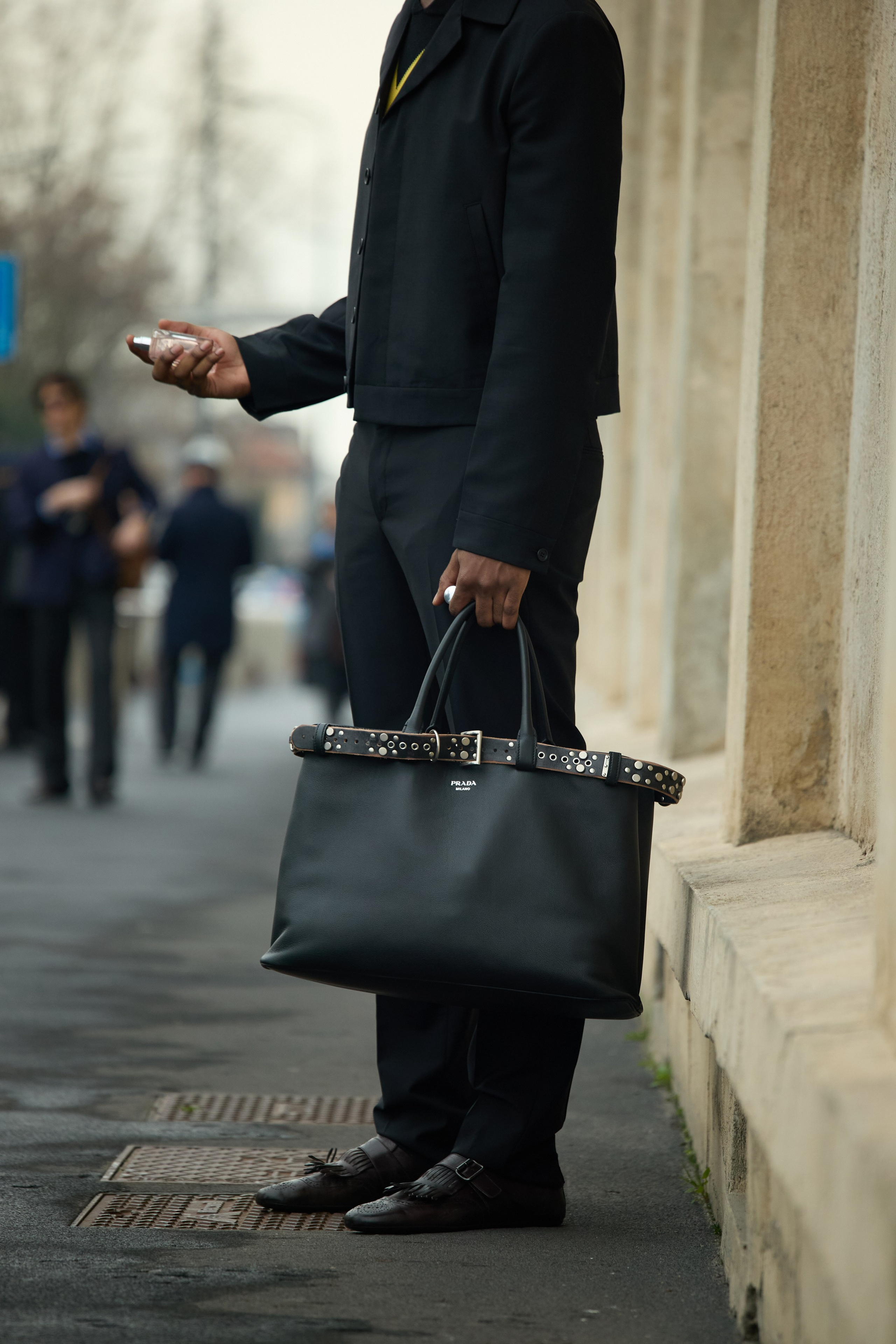 Milan Fashion WeekMens Fall/Winter 25/26 Prada. Photographer in Milan Ivan Goncharov