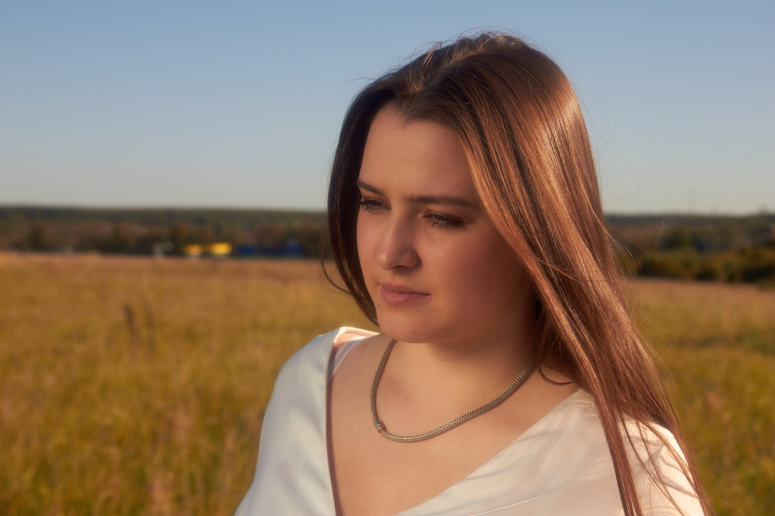 Прогулка с парой в поле. Фотограф Сергей Яркин