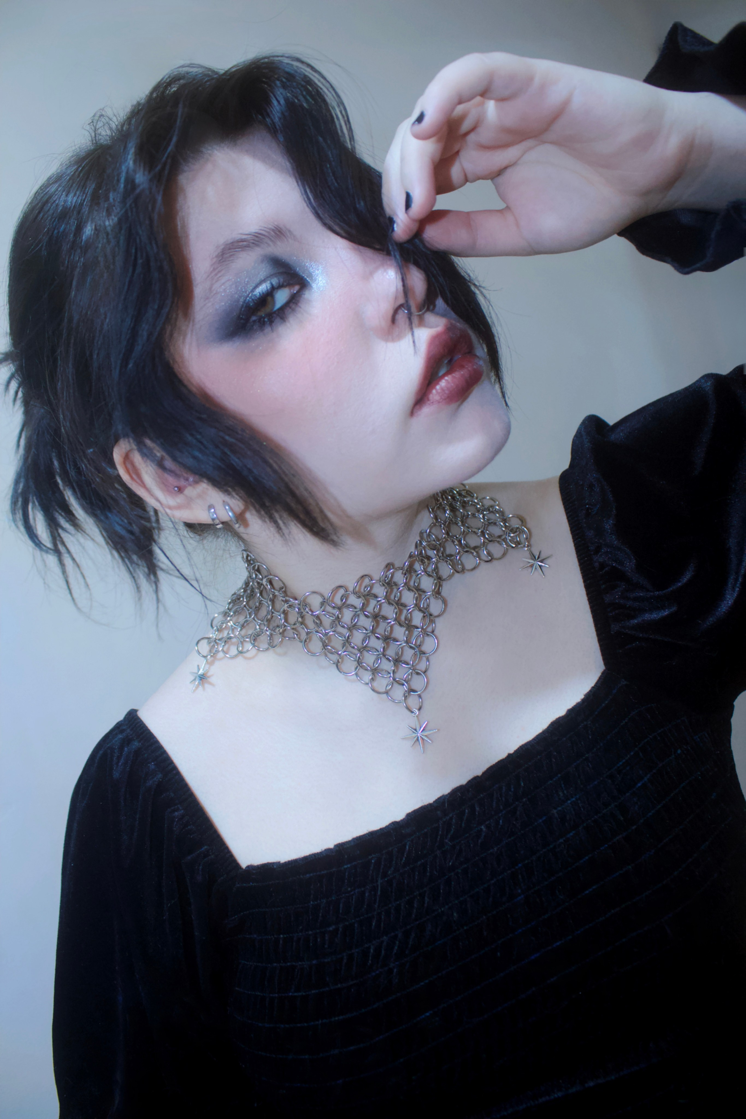 Чокеры из кольчуги. Украшения из кольчуги в Москве Соня Спросонья