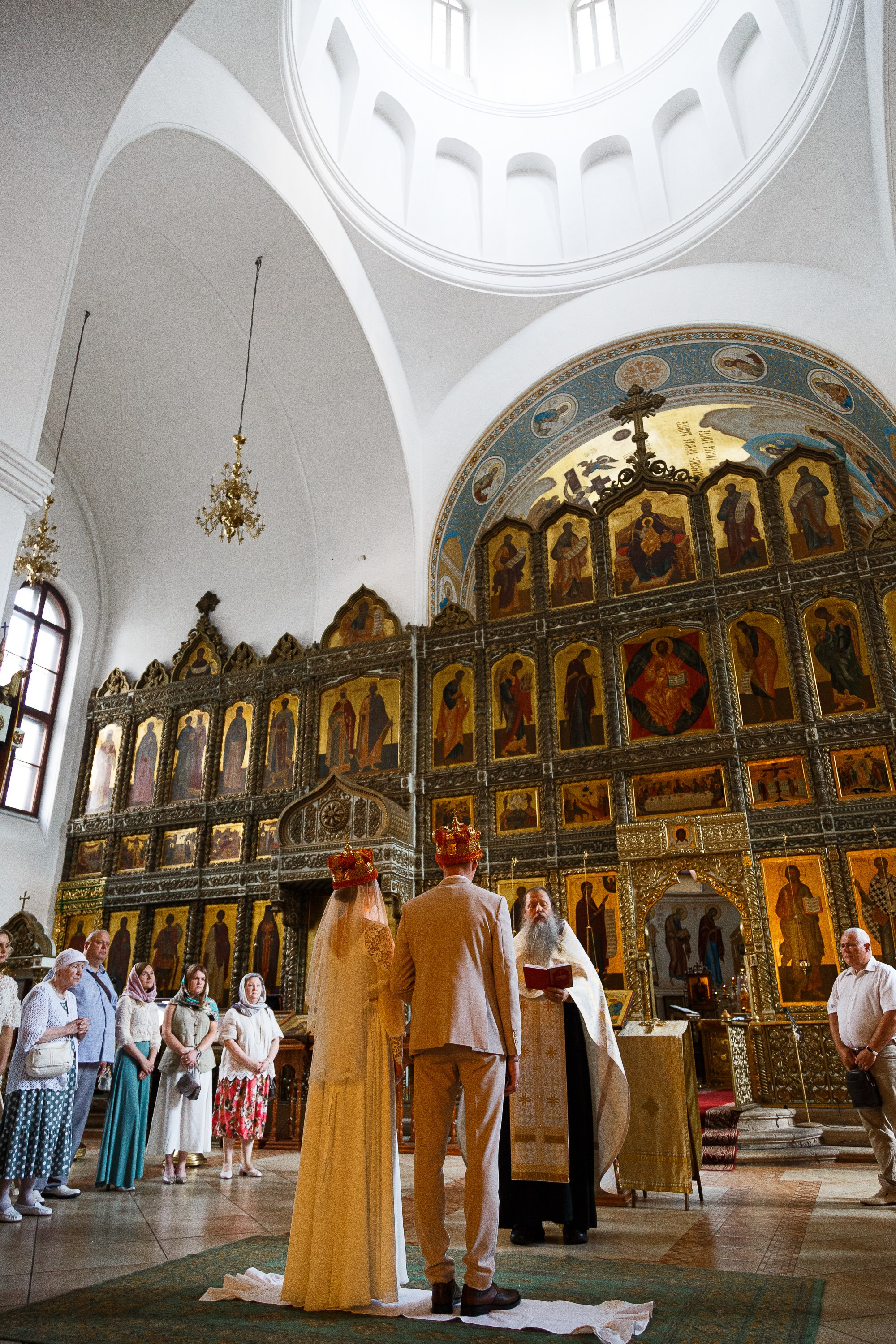 Венчание в храме Живоначальной Троицы на Шаболовке