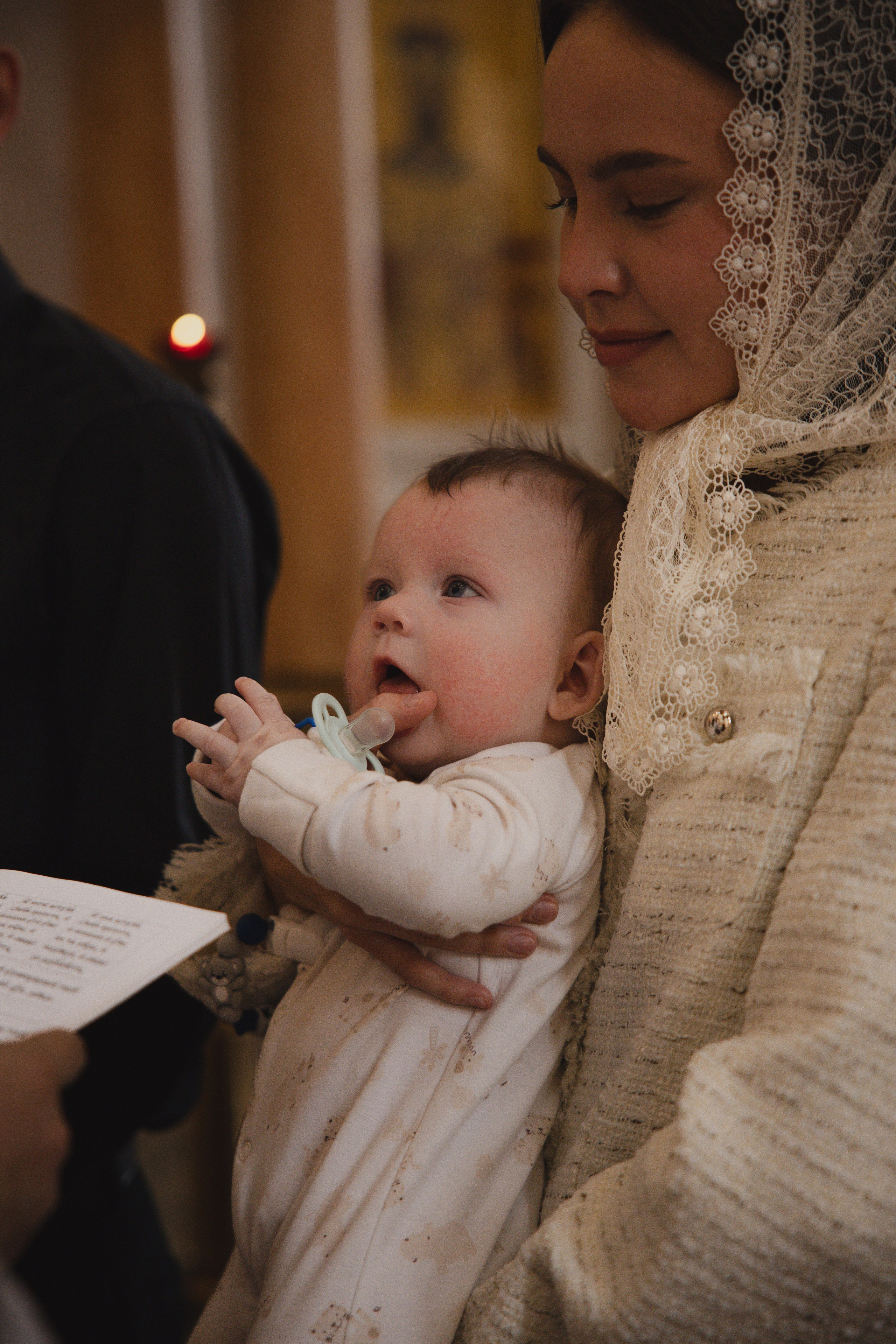 Крещение Кирюши. Фотограф Ломакина Анастасия