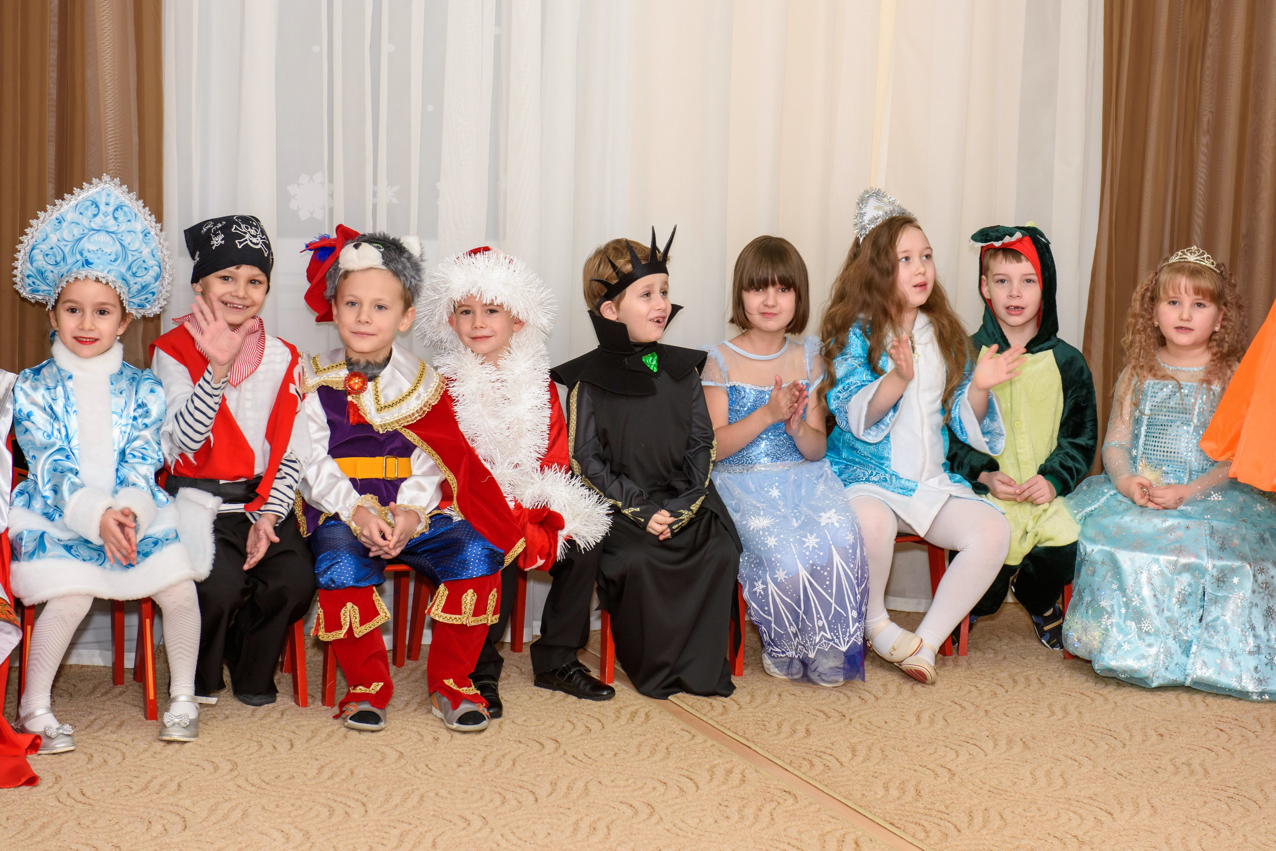 Новогодний утренник в детском саду. Семейный и детский фотограф в г. Геленджике Ольга Бурдюк