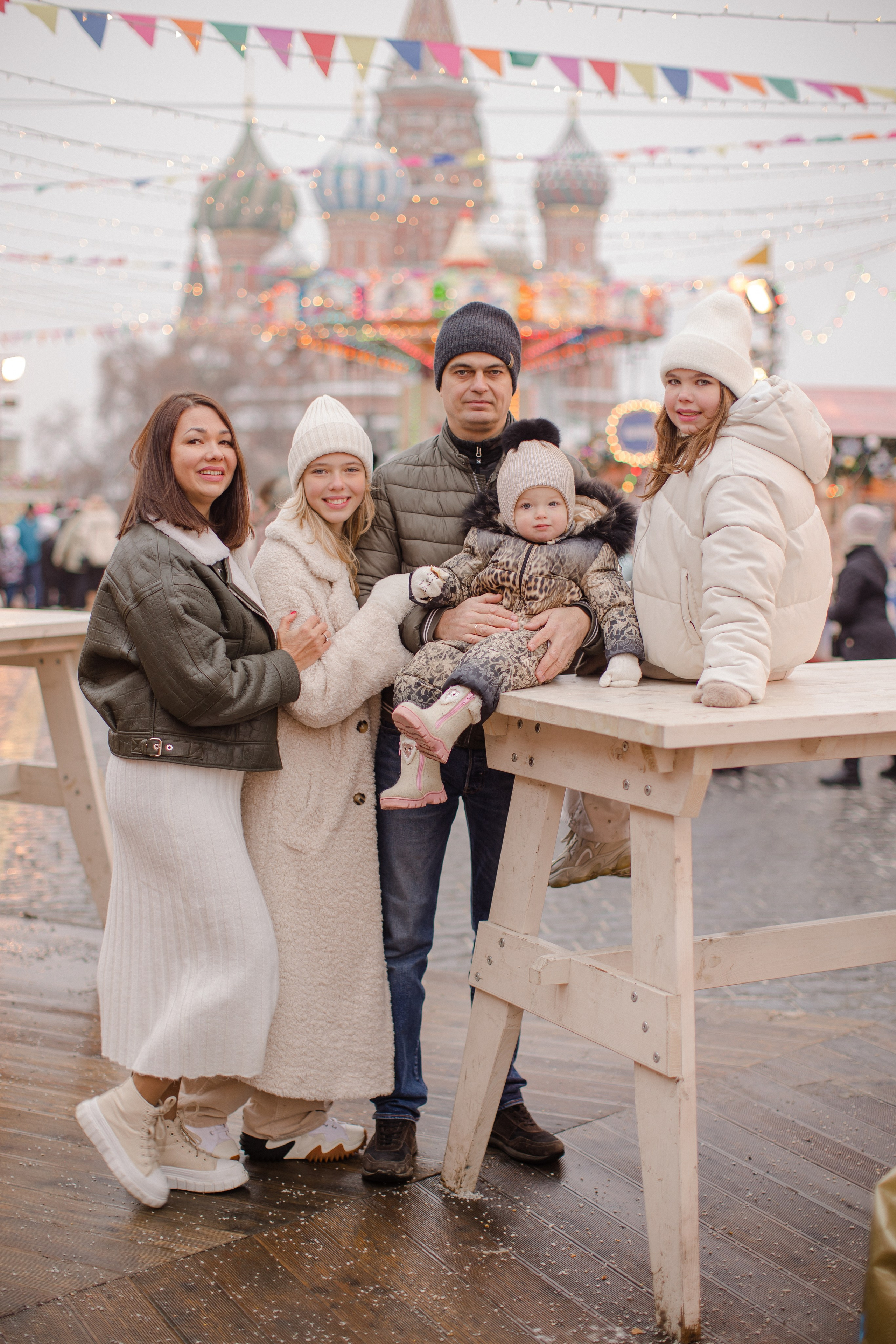 Таня с семьей. Семейный и детский фотограф в Москве Кузьмина Мария