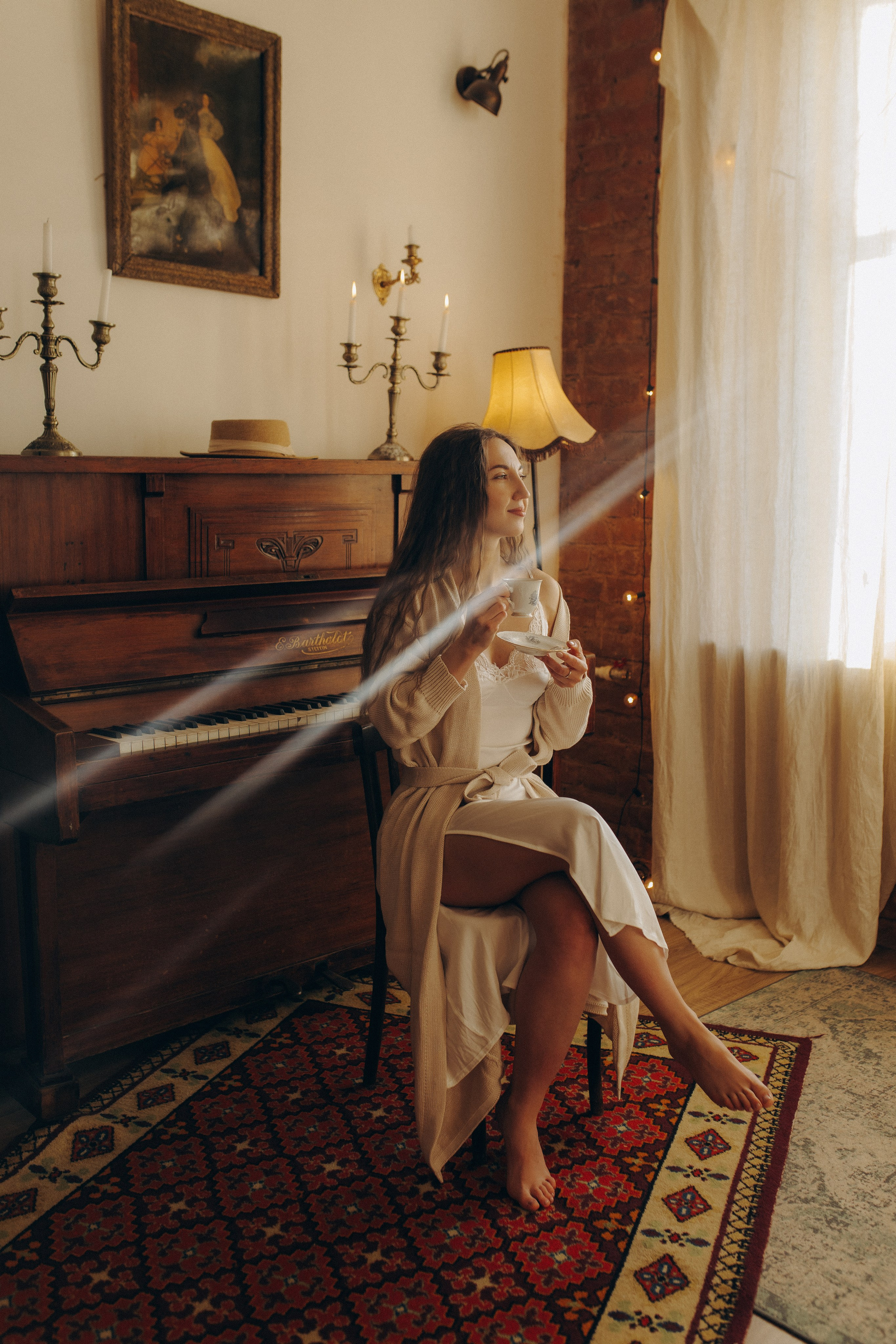 Настя. утро для себя. Фотограф Саратов