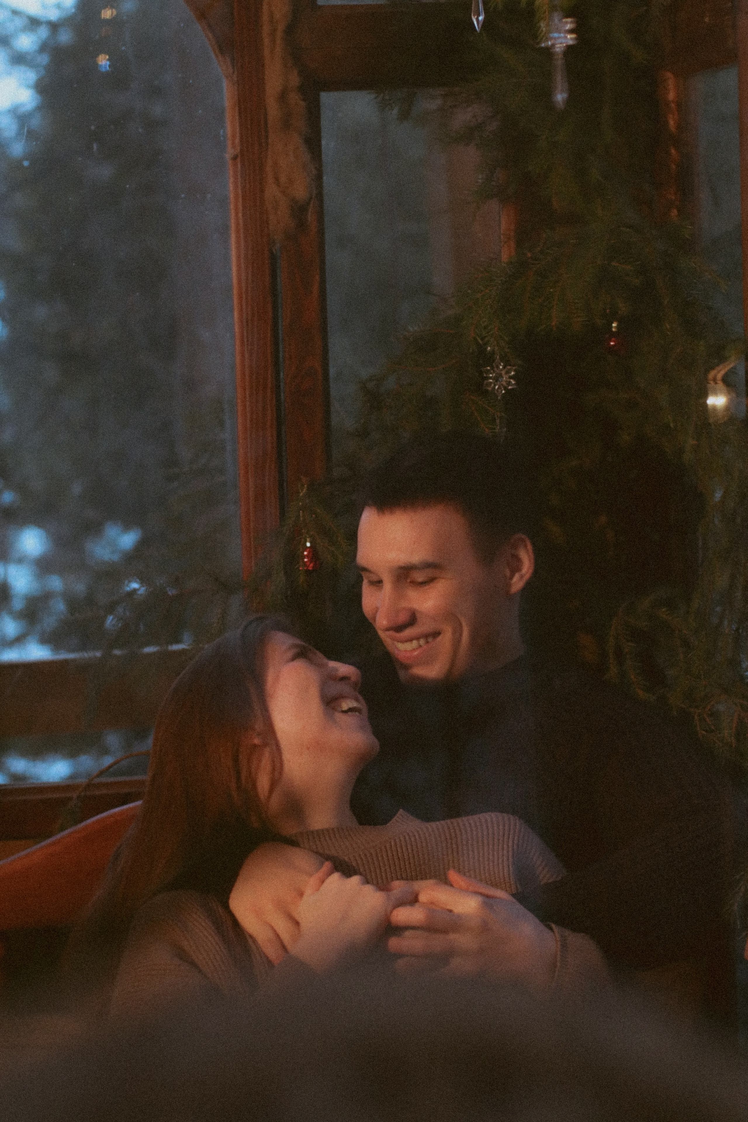 Пара зимой. Фотограф и видеограф Анастасия Витюкова | Екатеринбург