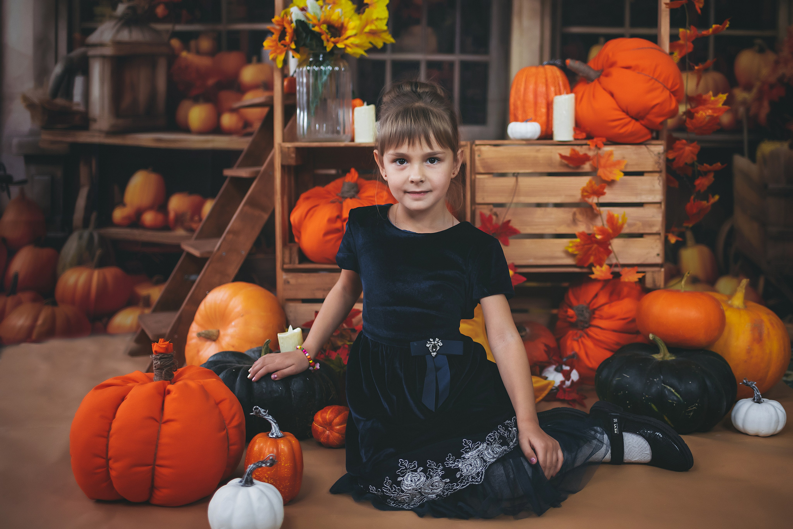 ПРОЕКТ осенний «Тыковки». Семейный и детский фотограф в Тейково