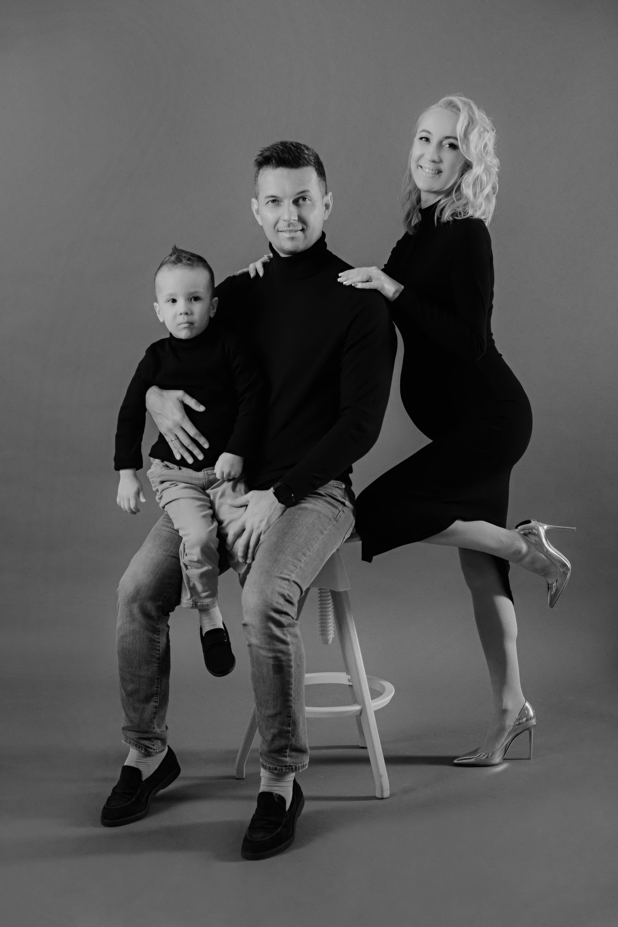 Екатерина, Никон, Клим. Фотограф Алла Елисеева