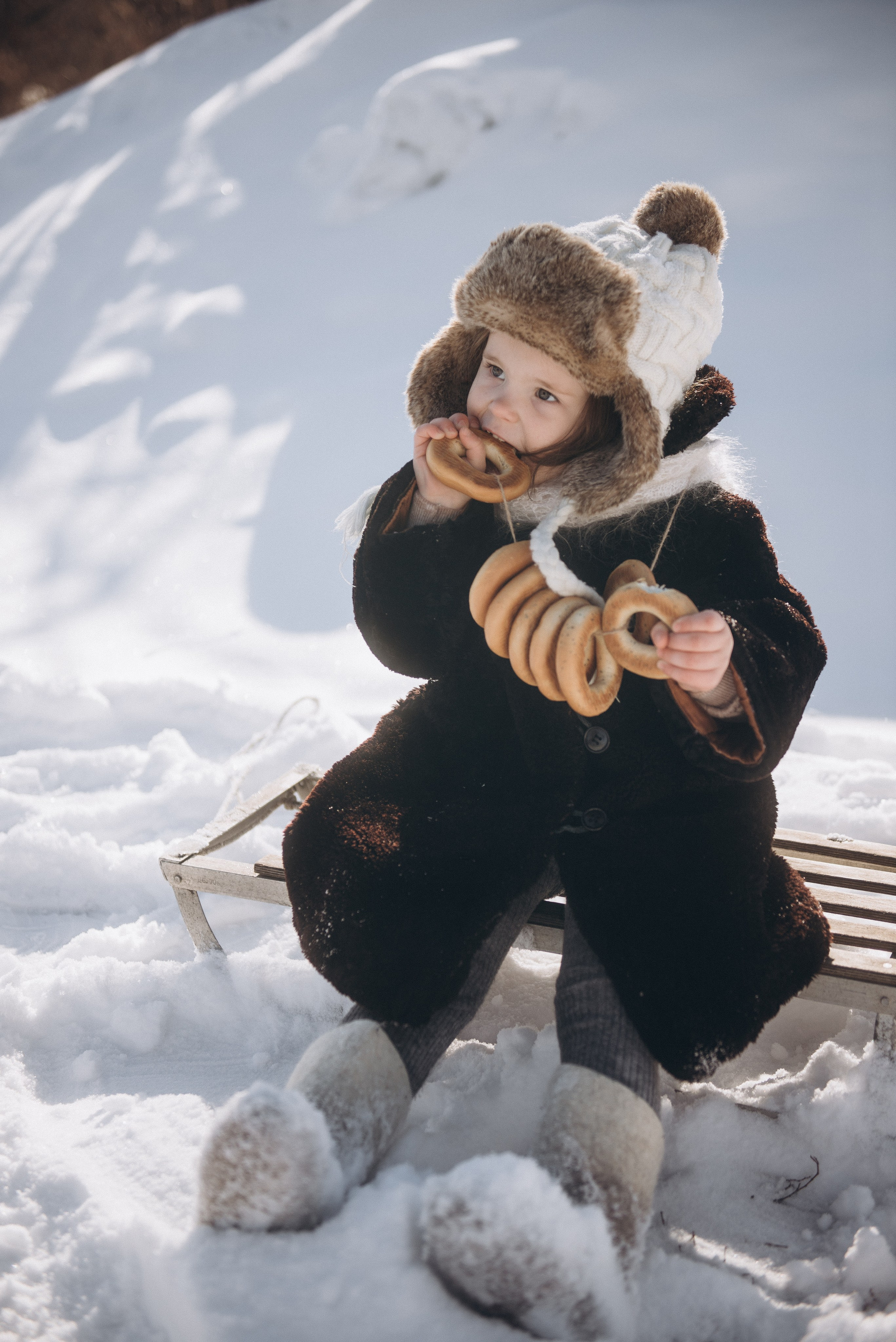 Женя и Анюта. Ирина Метелица фотограф на Шикотане