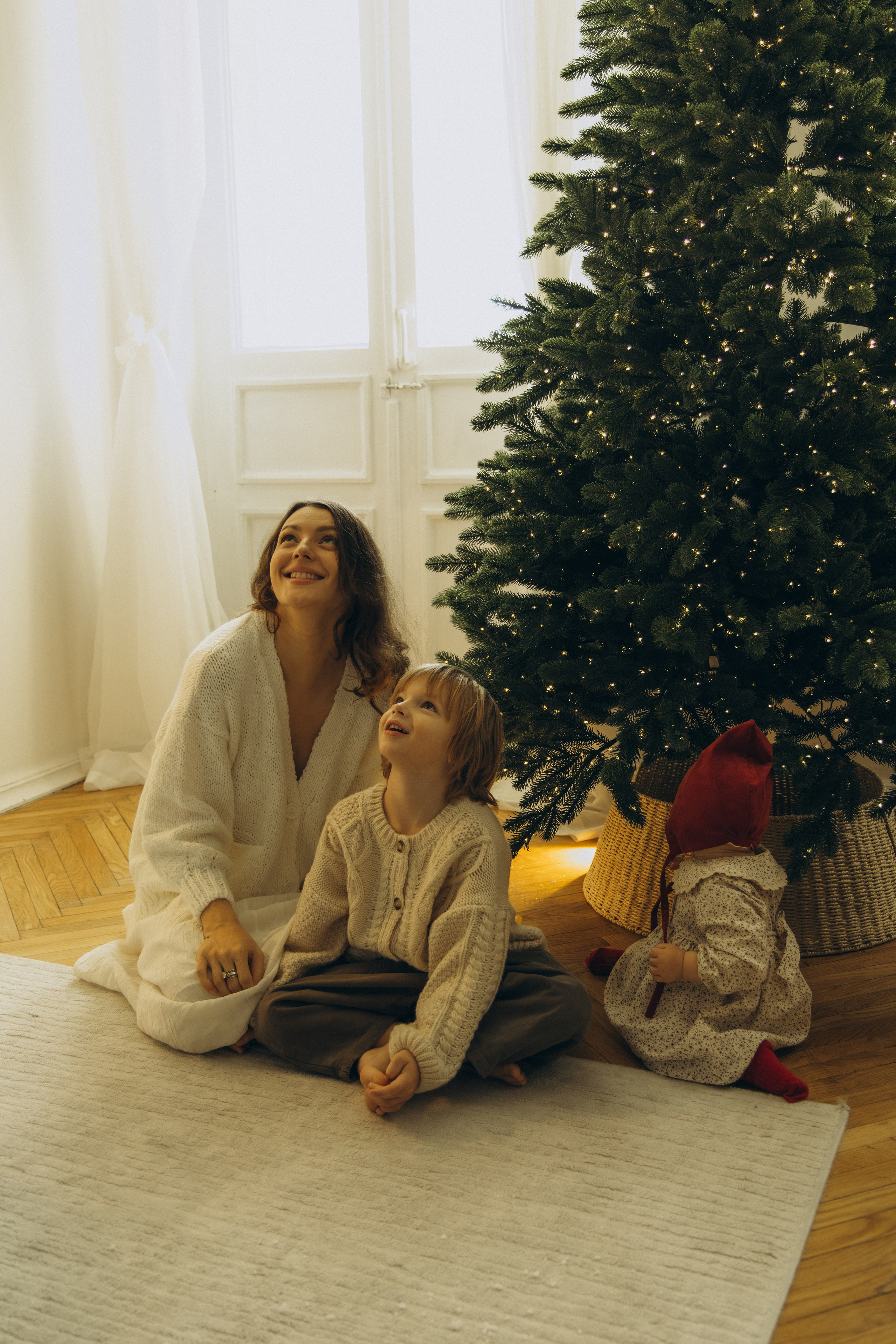Теплая новогодняя история. Семейный фотограф в Москве Лоншакова Кристина