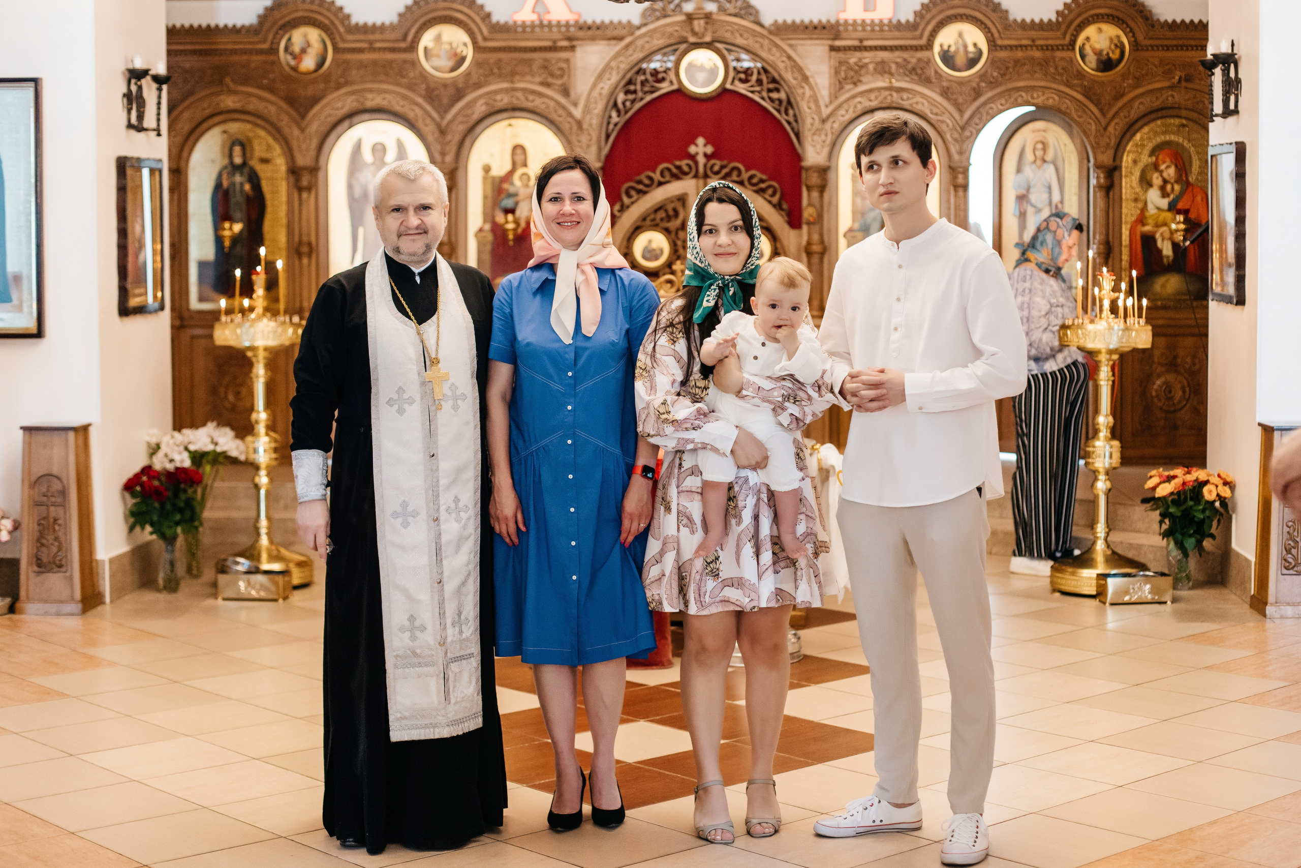 Крещение Андрея. Церковь Преображения Господня. Фотограф ВИКА МЕДУЗА