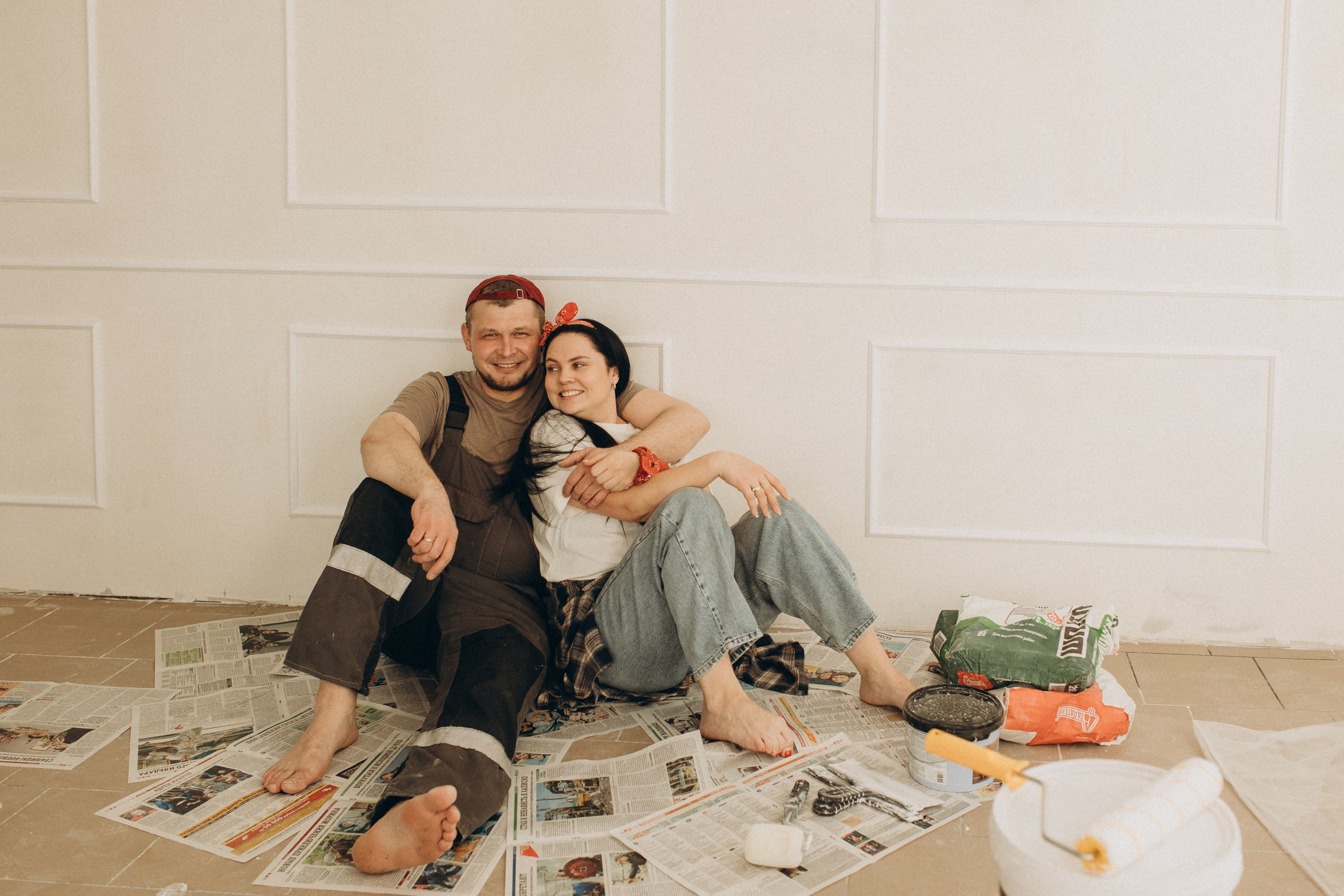 Ремонт — повод для фотосессии. Фотограф в Москве и Люберцах Анна Ушакова