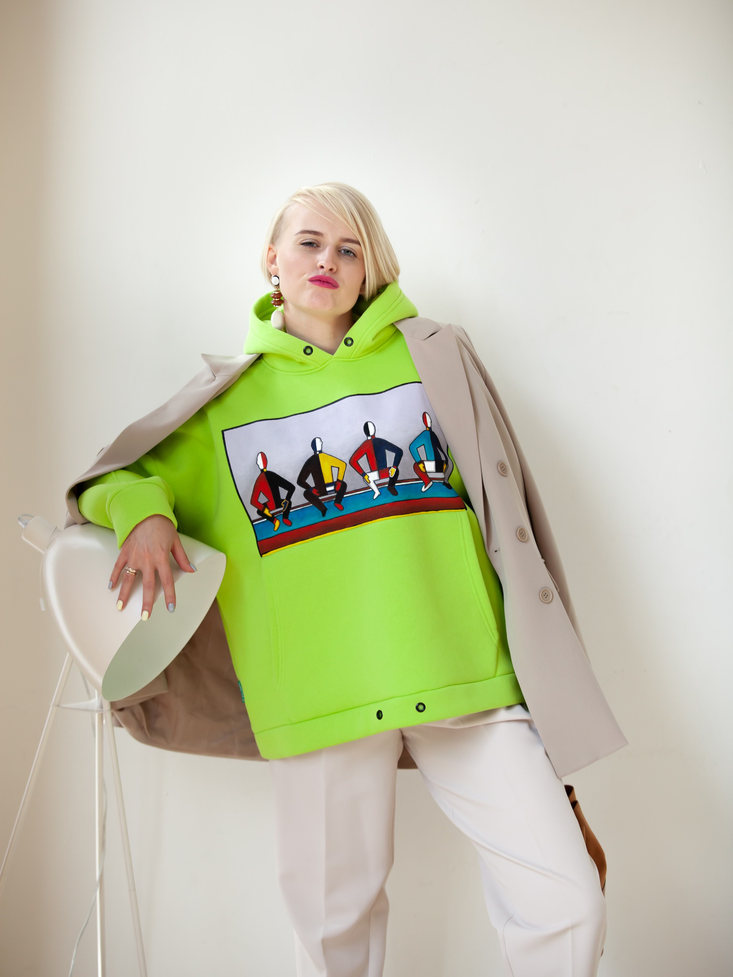 Студийные фотографии для художницы. Фотографы в Москве Светлана Устинова и Сергей Грачев