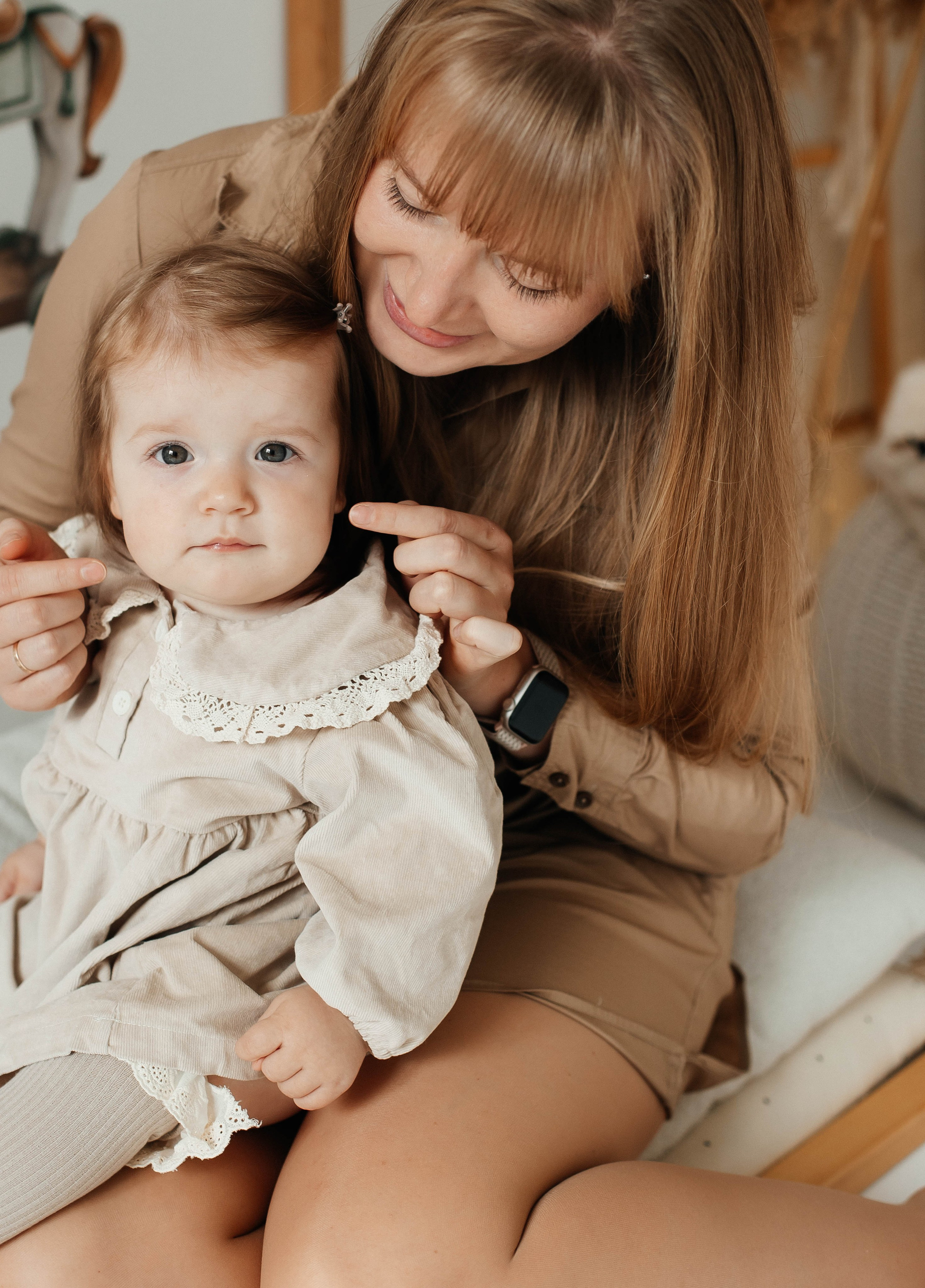 Лиза — 1 годик. «Первый год — первый праздник в кадре!». Виктория Ларина — Портретный профессиональный фотограф в Иркутске