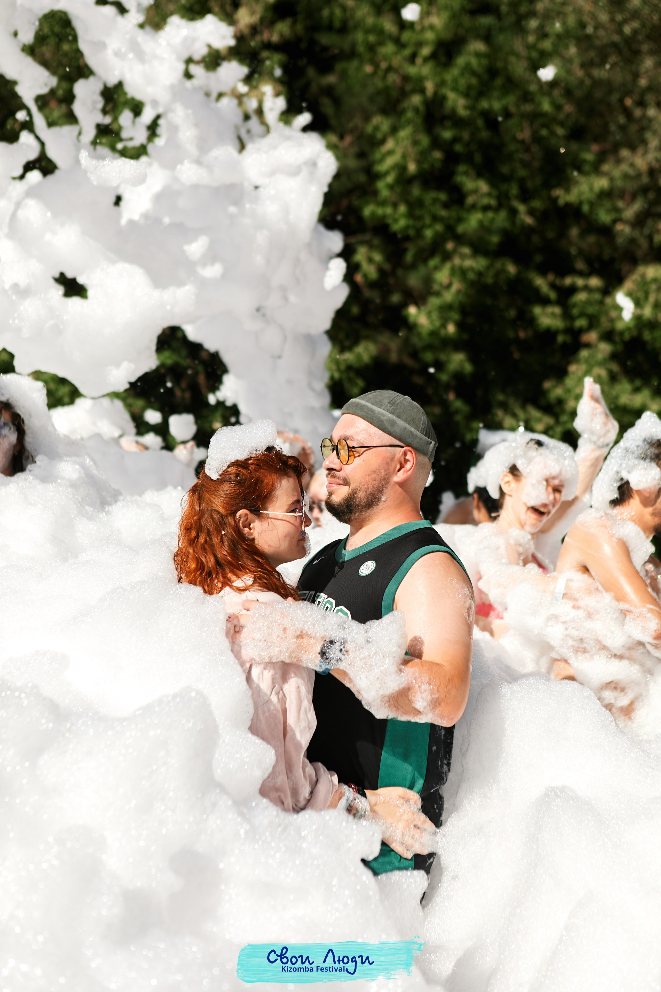 Foam party. Свадебный фотограф