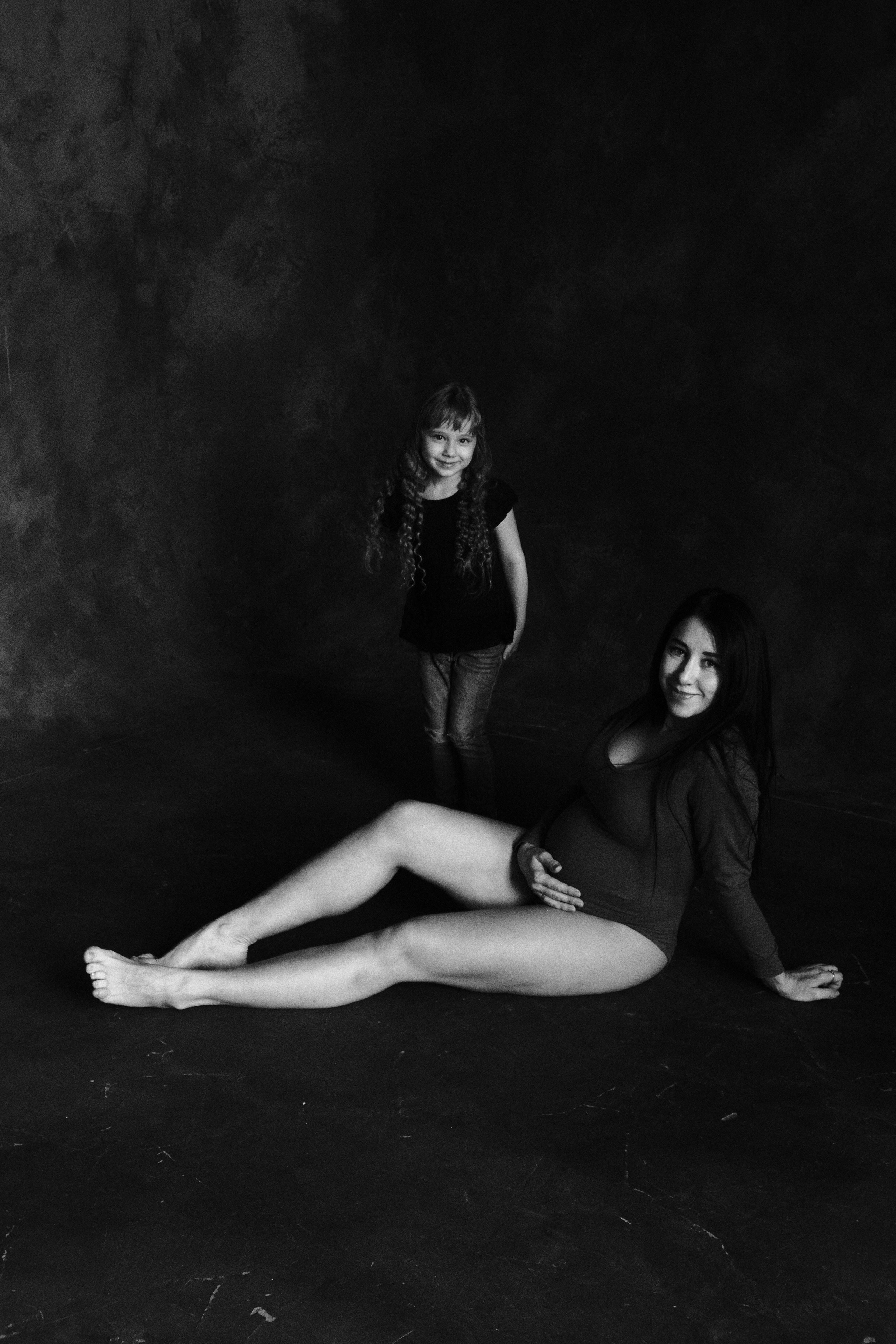 Маша беременность и Саша дочка. Фотограф Наташа Лисица