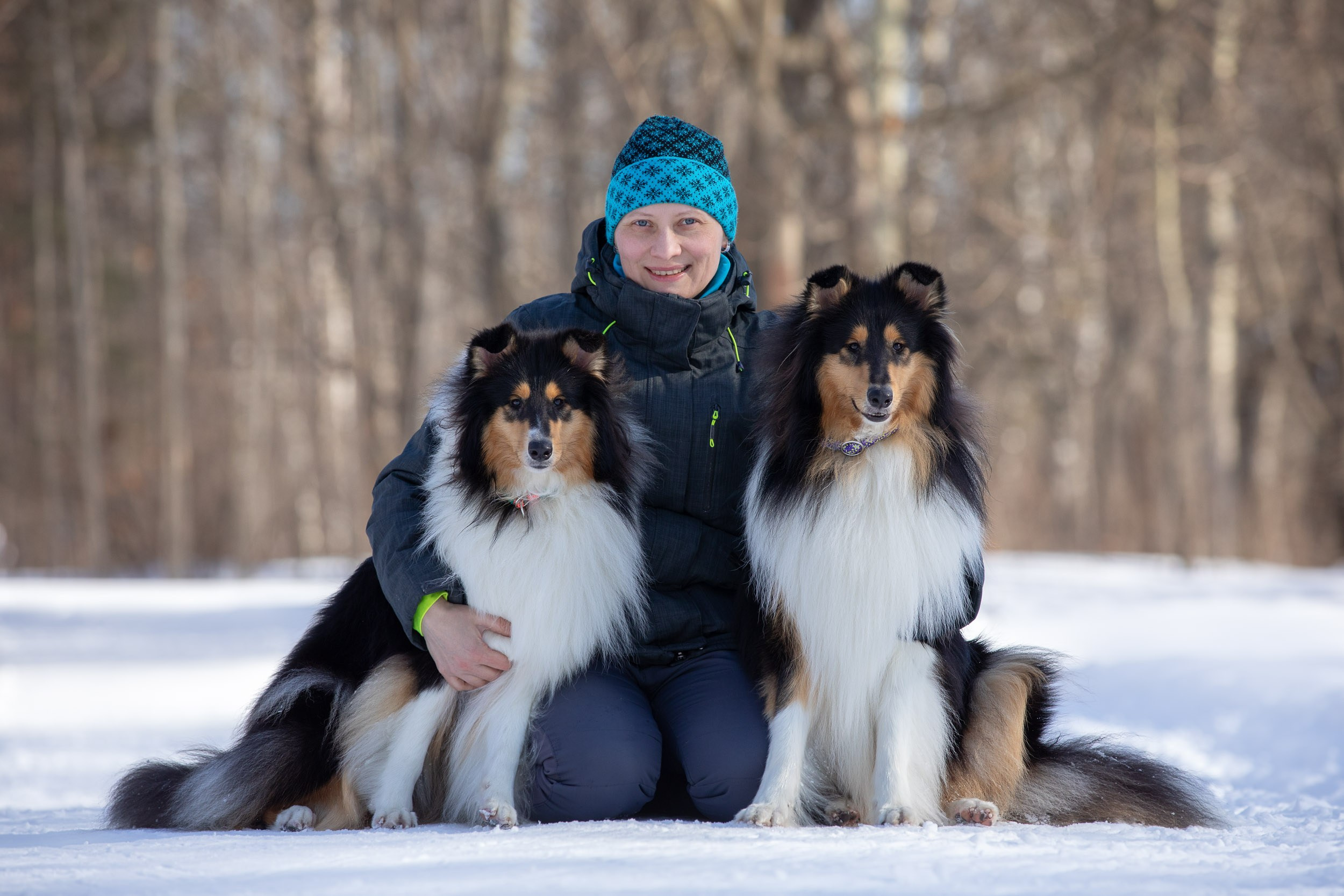 Фотопрогулка с собаками в Царицыно. Фотограф-анималист в Москве и Московской области Татьяна Фролова