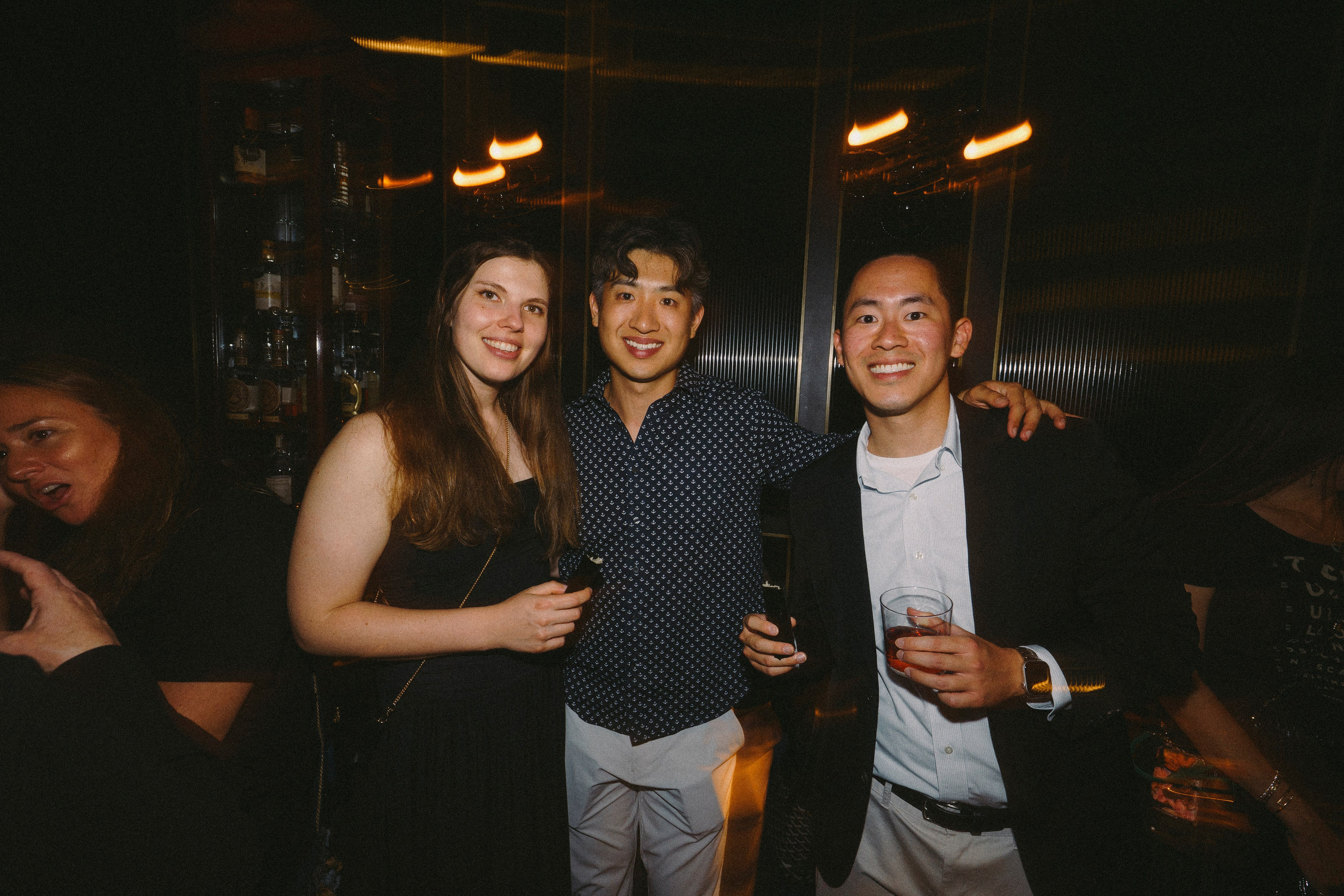 Birthday party at a restaurant. New York photographer RINAT SHAHMETOV in New York city
