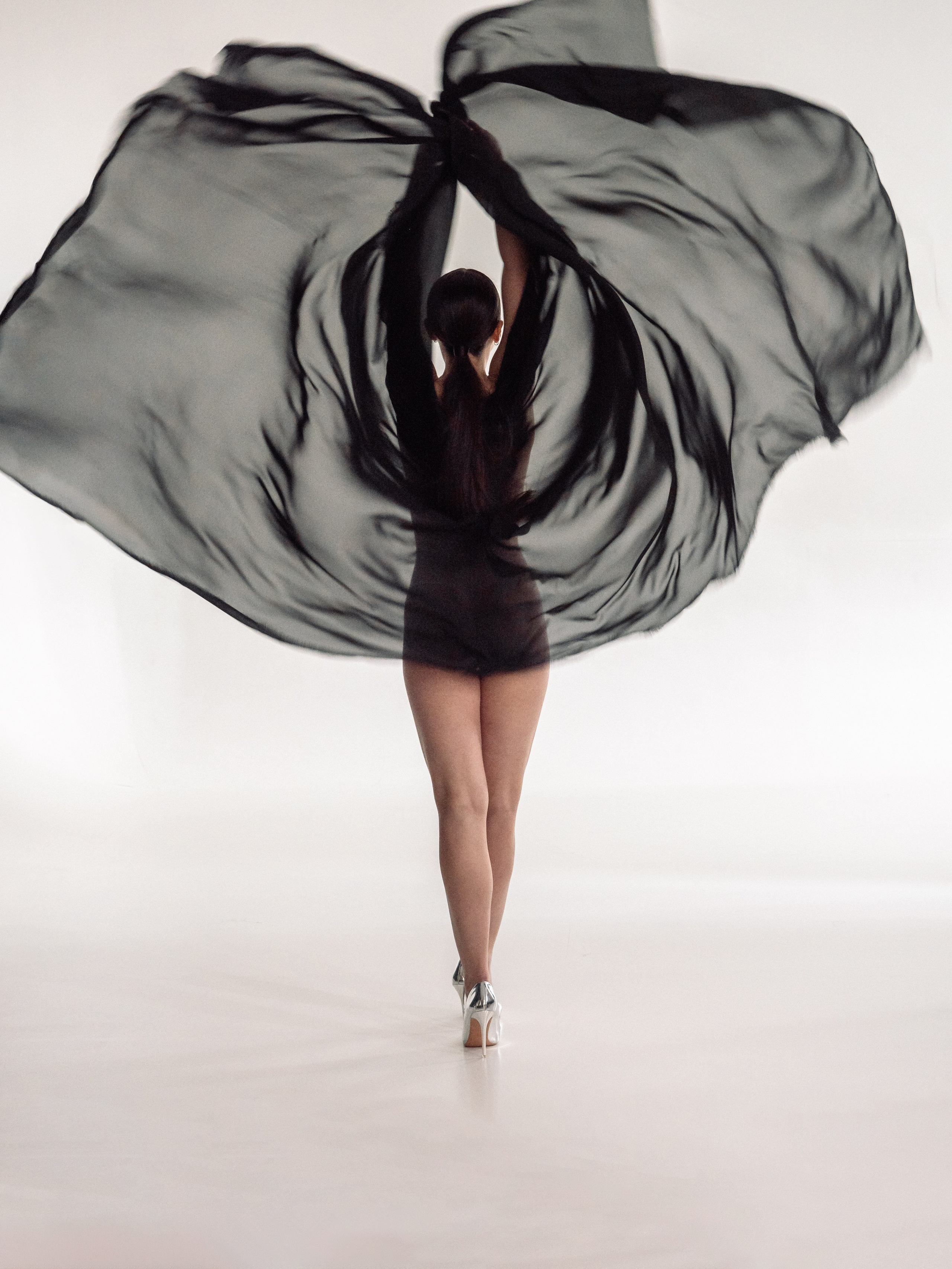 «Парящая Ткань». Фотограф