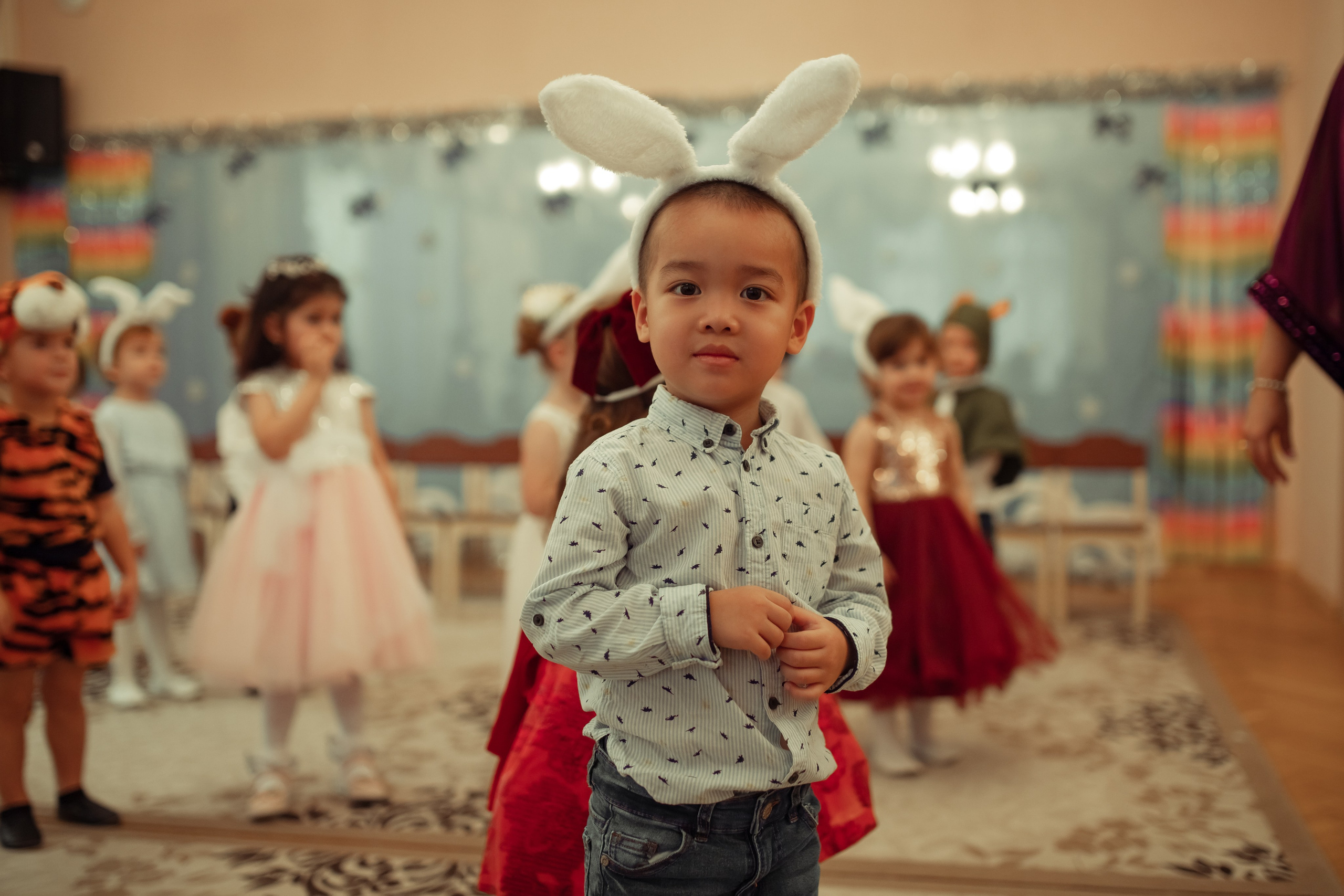Новогодний утренник в детском саду. Семейный и детский фотограф в Москве Дорогова Екатерина