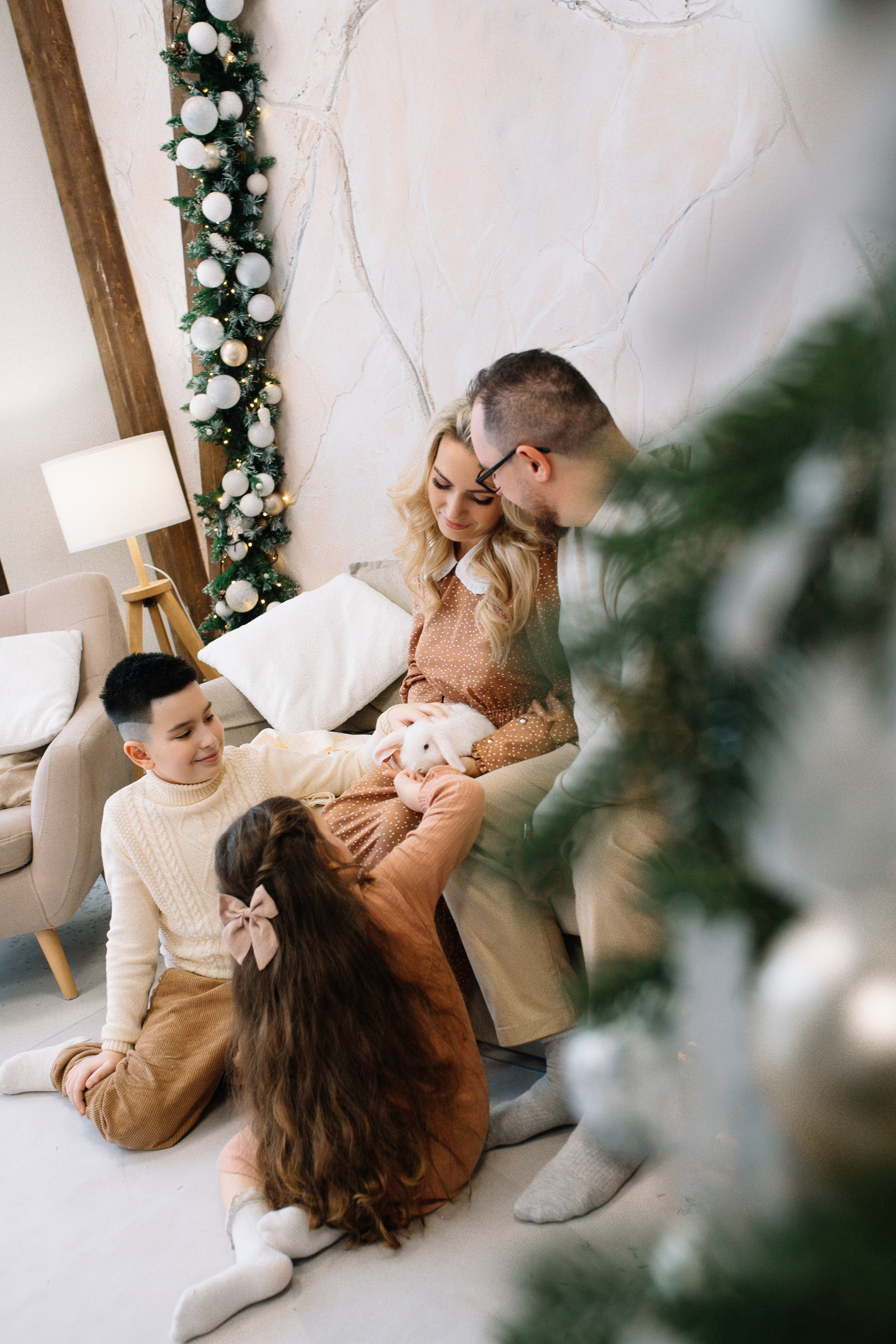 Новогоднее утро. Семейный фотограф в Санкт-Петербурге Назарова Ксения