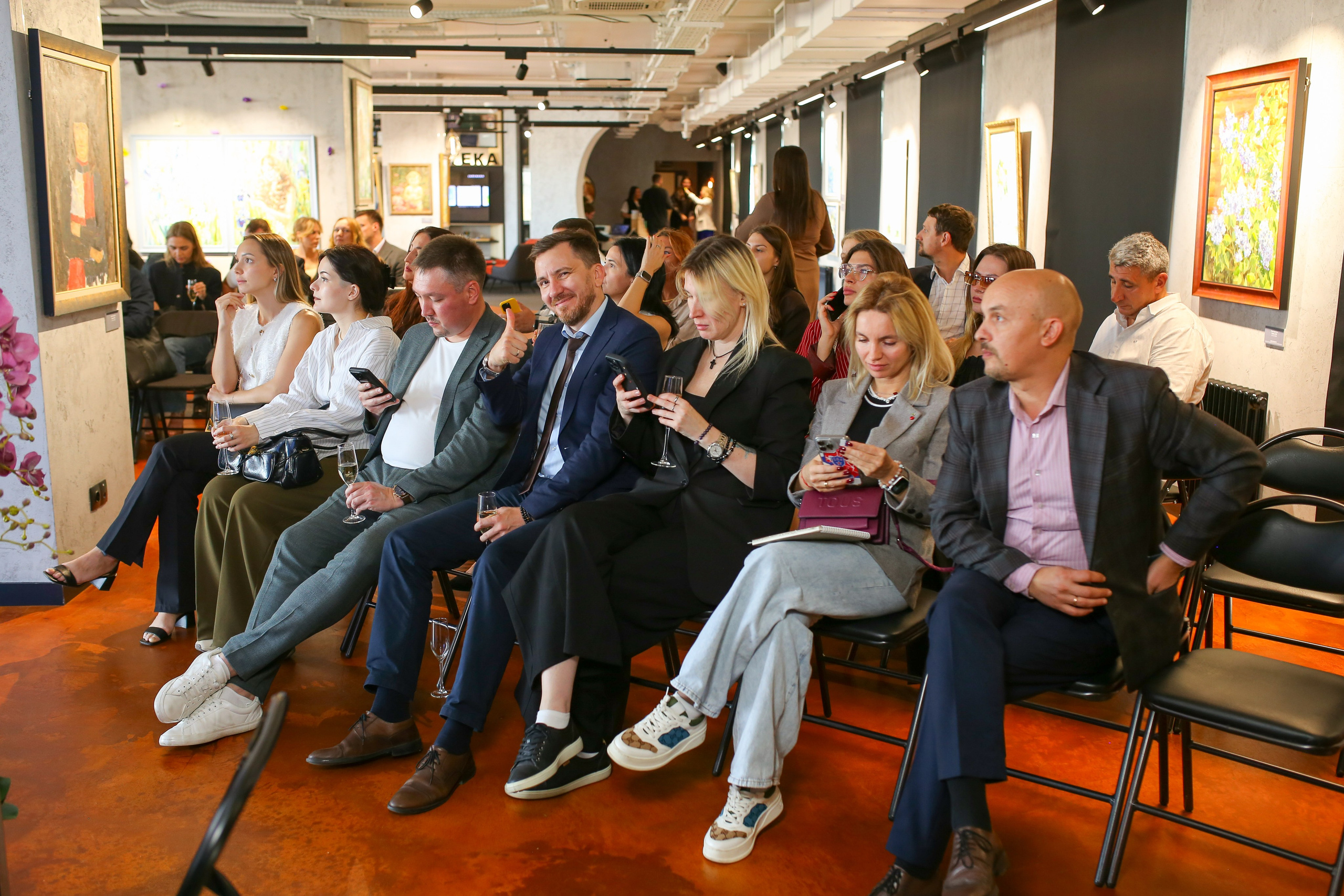 Репортаж Арт-пространство  Zarenkov Gallery, Адвекс — Новостройки, подведение итогов года. Свадебный и Репортажный фотограф в Санкт-Петербурге