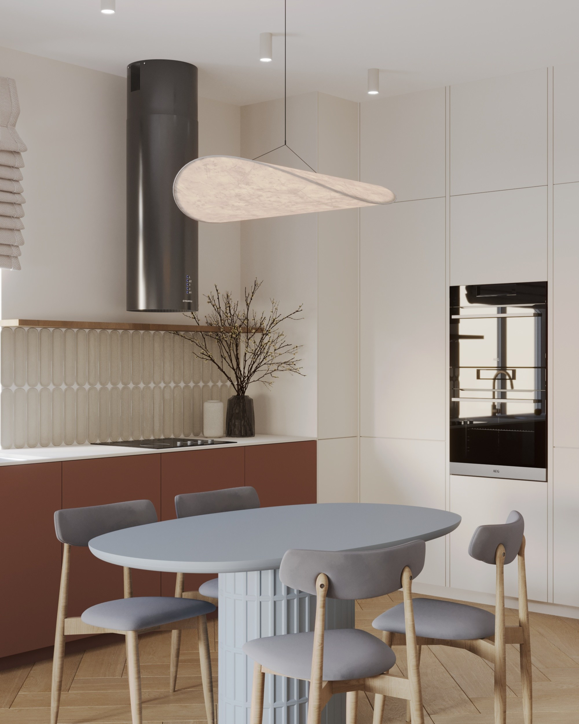 Дизайн-проект Лучезарный-2 г.Геленджик. Дизайн интерьеров, 3D визуализации