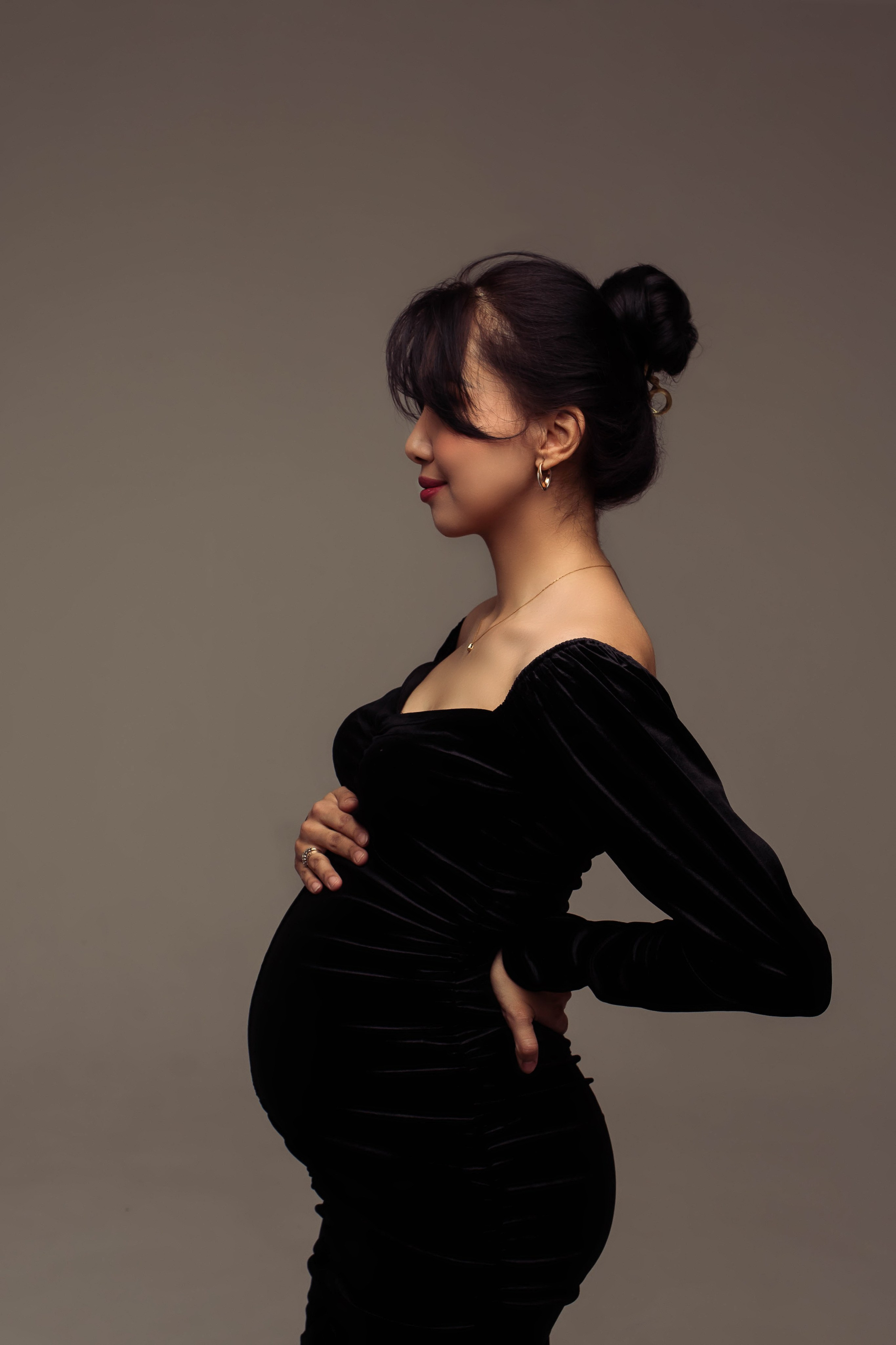 Семейная фотосессия в студии. Фотограф новорожденных в Новосибирске