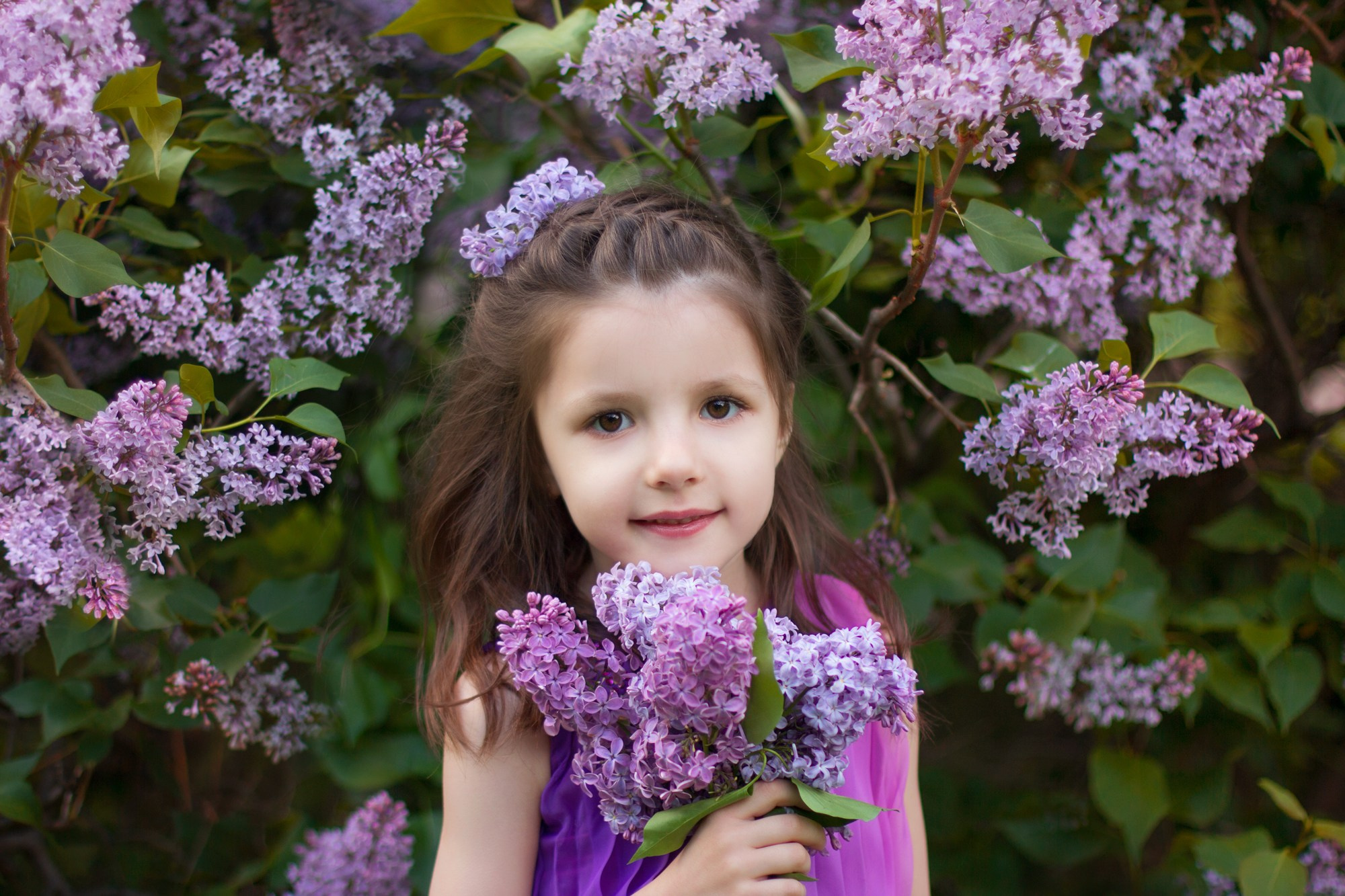Детский портрет в сирене