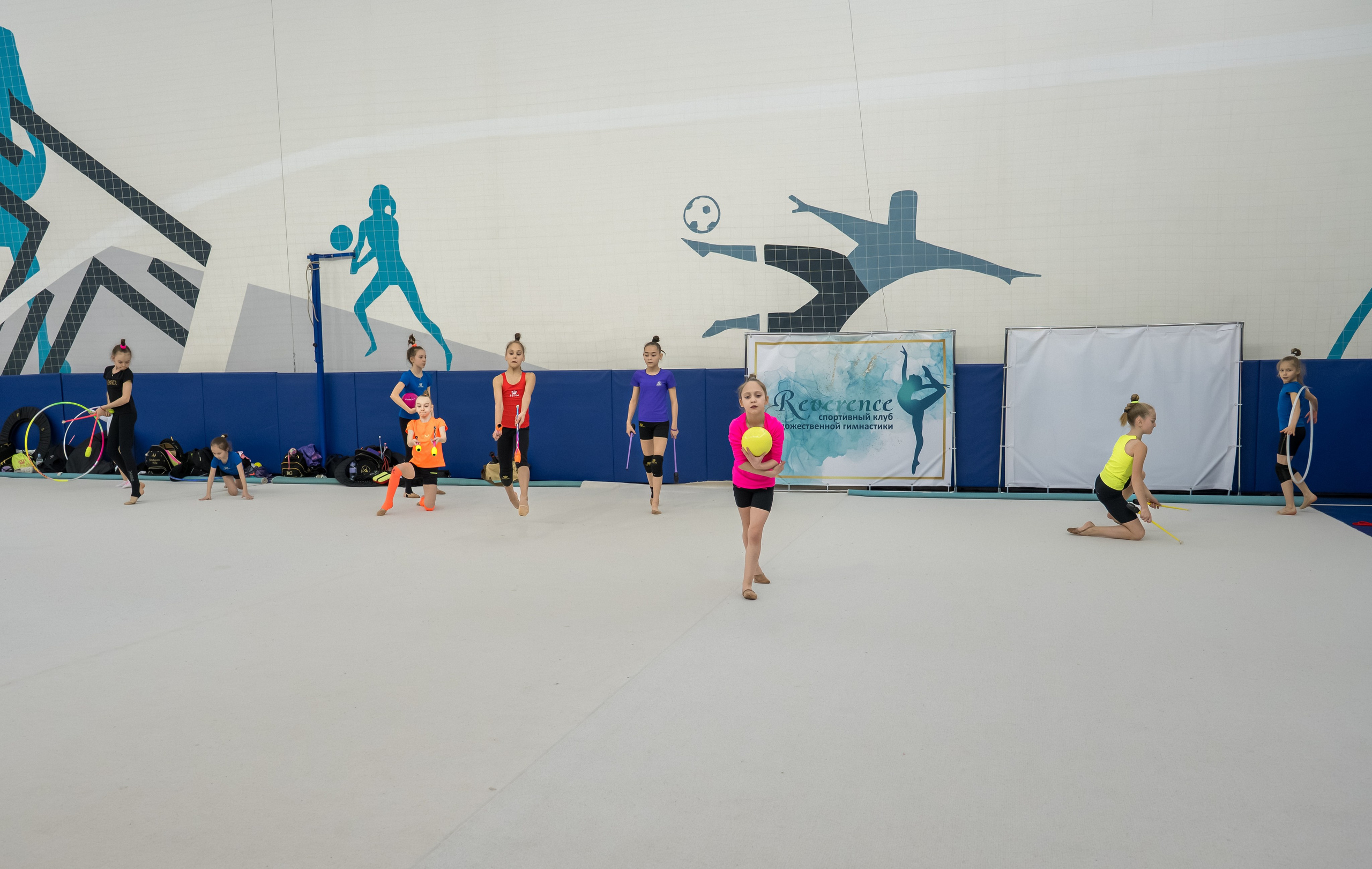 Тренировочный процесс. Художественная гимнастика. Фотограф в Москве